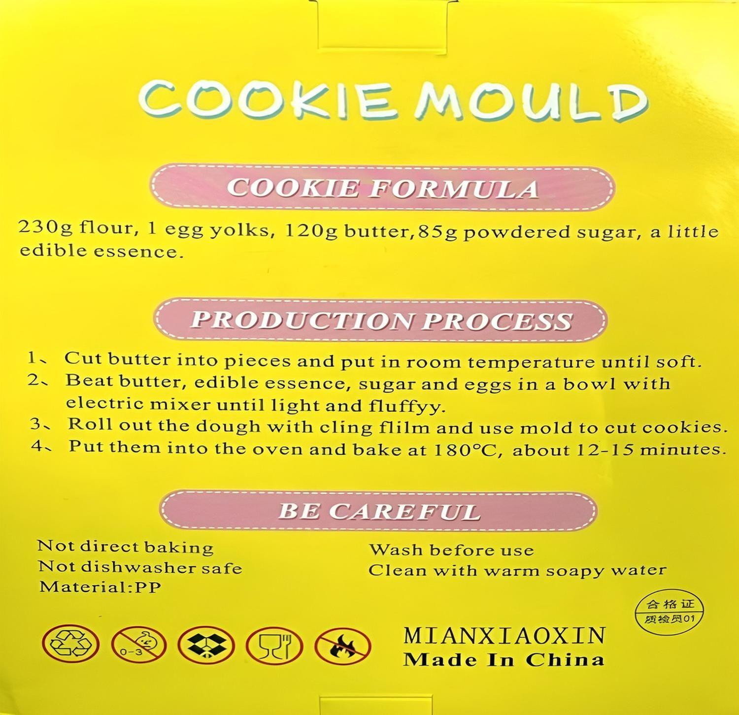 Cortador Galleta Huevos Pascua Cortadores Galletas Moldes Rosa-9