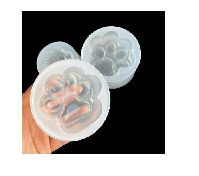 Molde De Silicona Resina Molde Silicona Resina Pata De Perro 1286-2