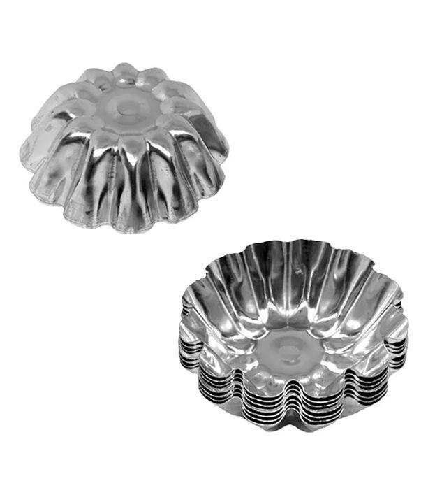 Pack 24 Molde Mini Tartaleta Moldes Tarta De Coctel Flor 5.5-3