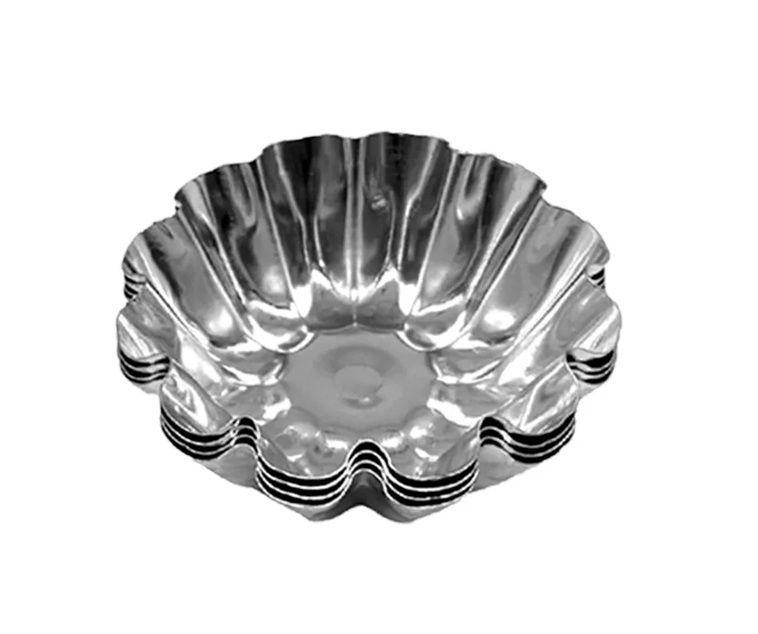 Pack 24 Molde Mini Tartaleta Moldes Tarta De Coctel Flor 5.5-5