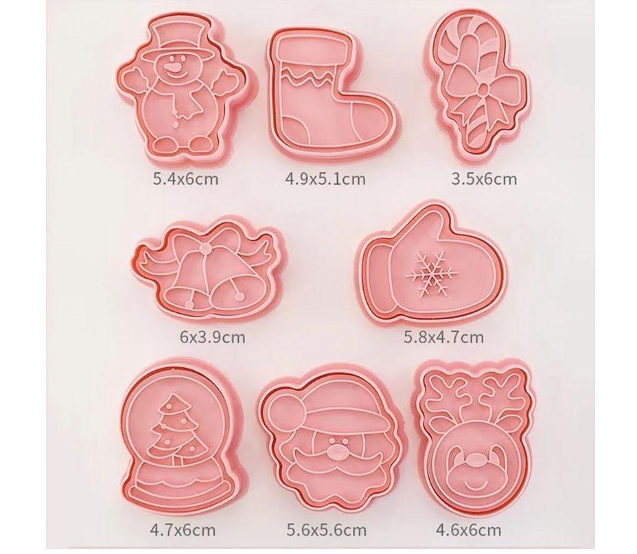 Cortador Galletas Cortadores Galletas Moldes Para Galletas Rosa-2