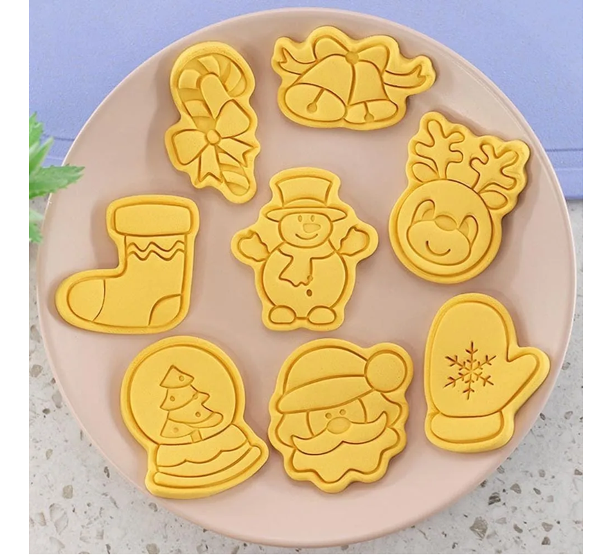 Cortador Galletas Cortadores Galletas Moldes Para Galletas Rosa-5