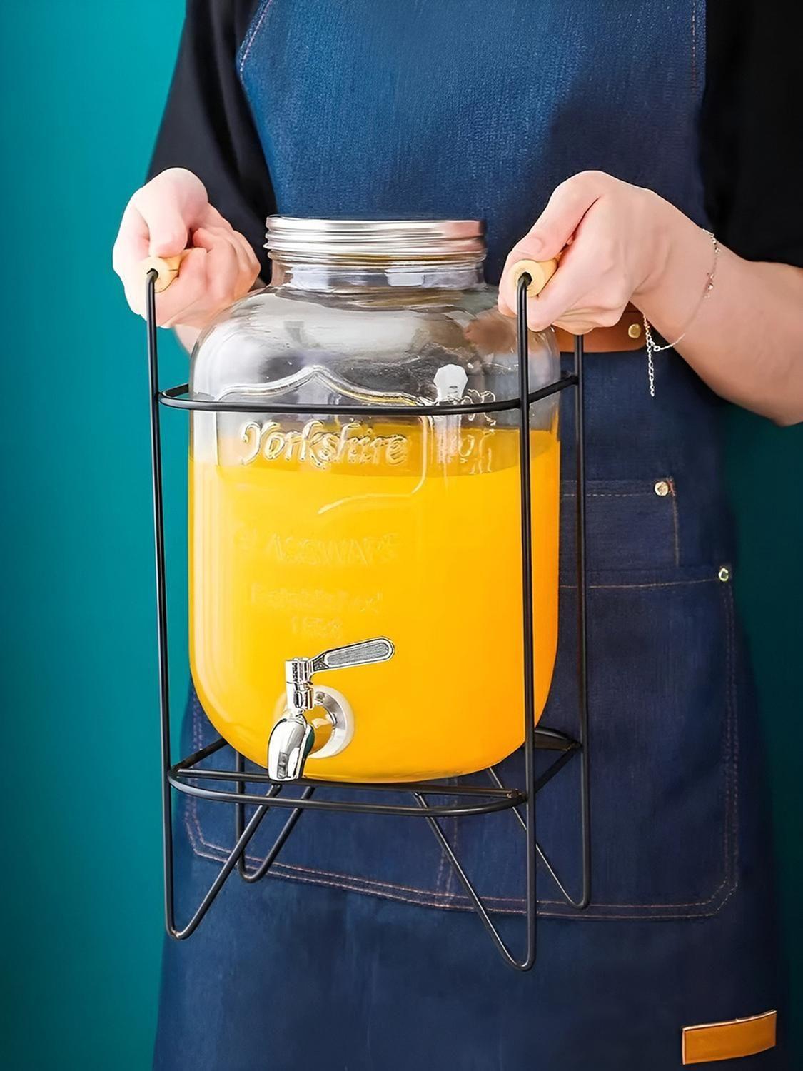 Dispensador De Jugos Con Atril Dispensadores De Bebidas 4l-7