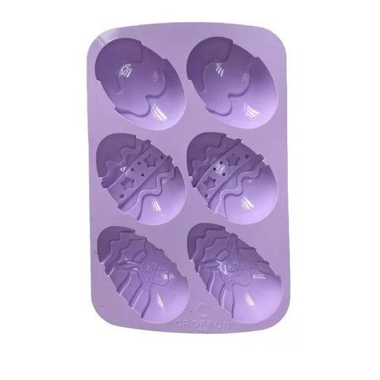 Packx2 Molde Chocolate Silicona Molde Chocolate Huevo Pascua-3