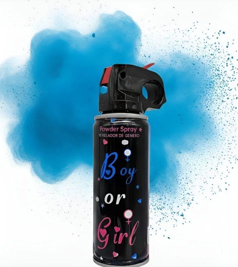 Pack X2 Extintor Humo Revelacion De Genero Cañon Spray Humo-3