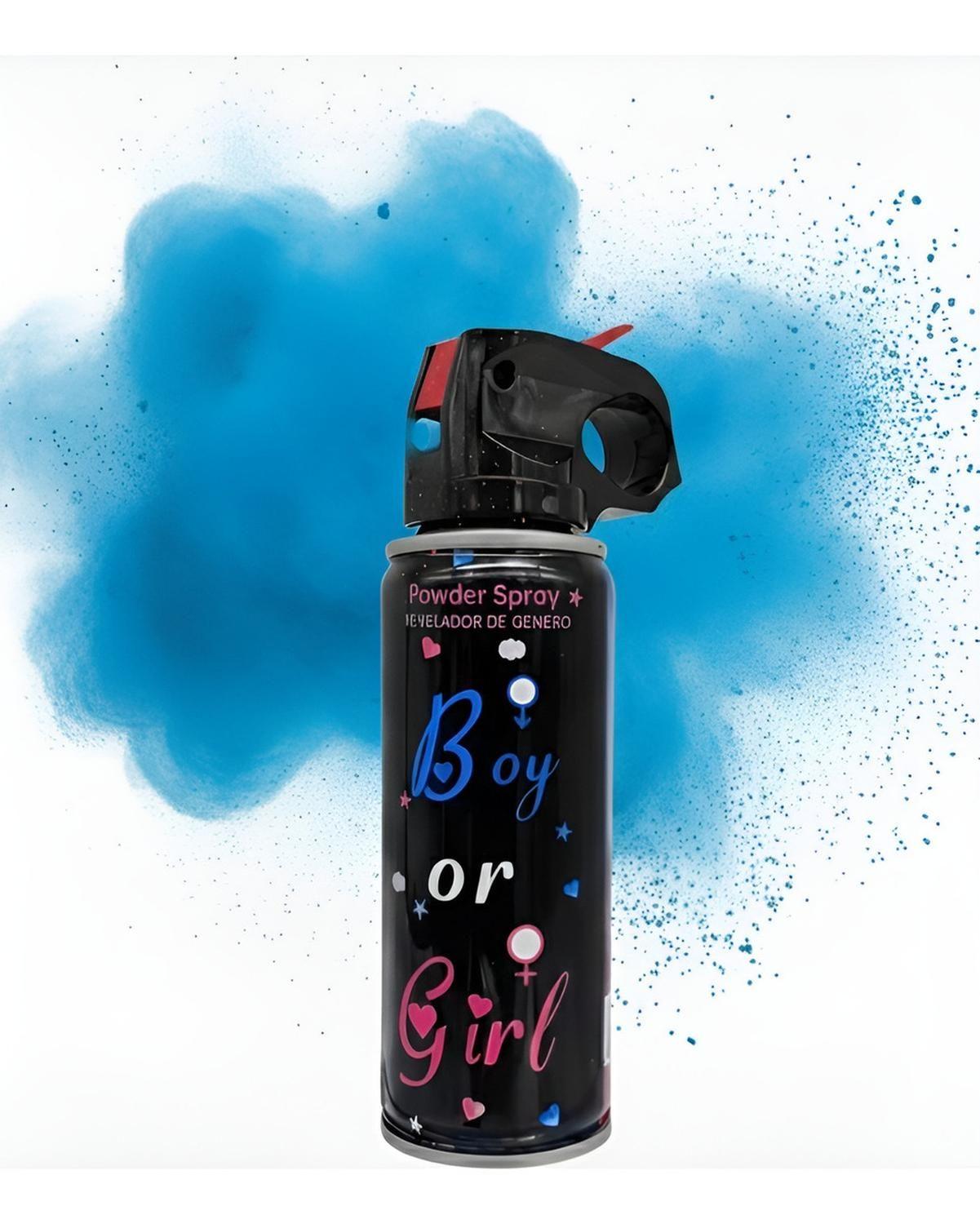 Pack X2 Extintor Humo Revelacion De Genero Cañon Spray Humo-7