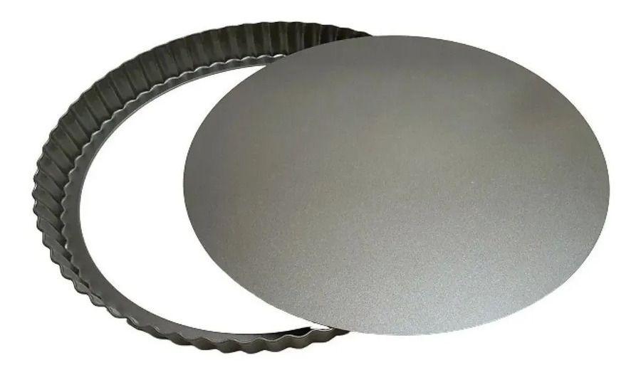 Molde Desmontable Moldes Desmontables Moldes Reposteria 30cm Gris-3