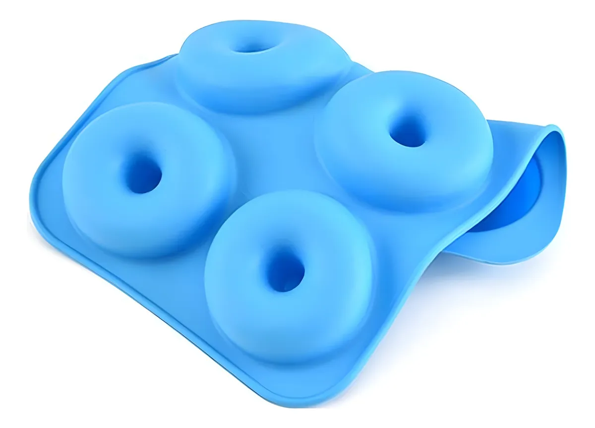 Moldes Silicona Donas Moldes De Silicona Donut Molde Dona Color Multicolor-3