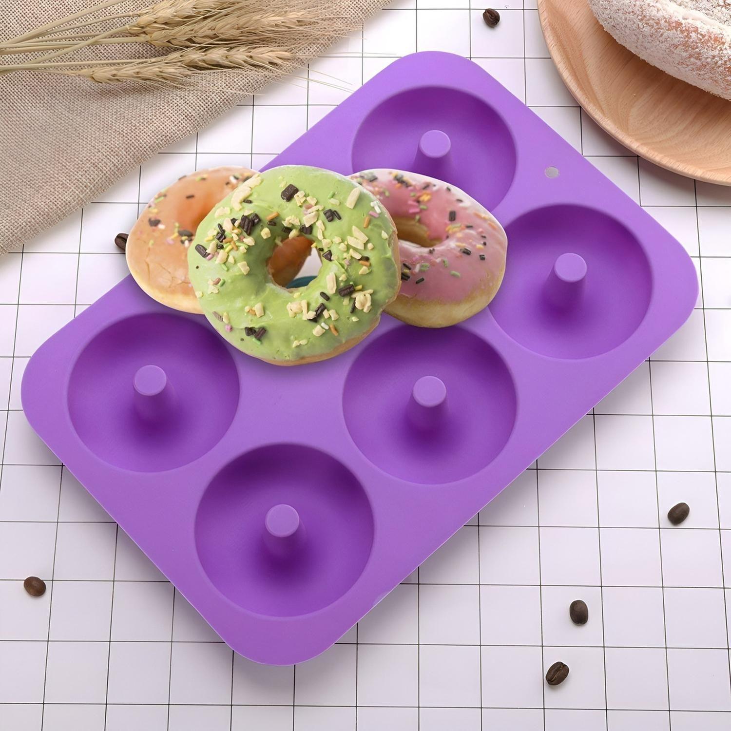 Moldes Silicona Donas Moldes De Silicona Donut Molde Dona Multicolor-3