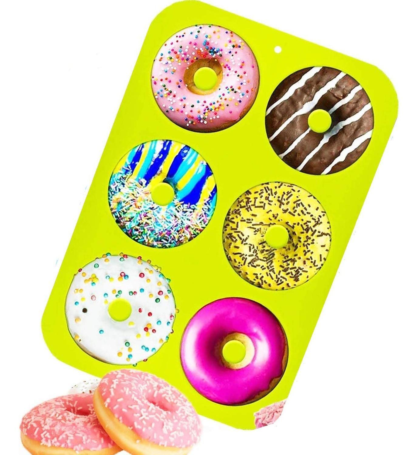 Moldes Silicona Donas Moldes De Silicona Donut Molde Dona Multicolor-8
