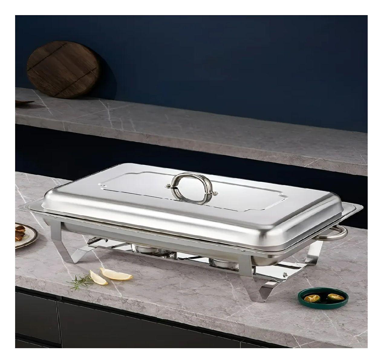 Chafing Buffet Vapor Chafer Bufetera 2 Depositos Chafers 5l-5