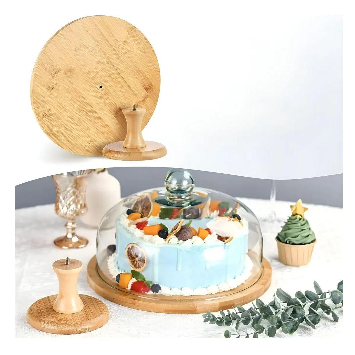 Porta Tortas Base Para Cupcakes Alzadores Candy Bar 20cm-5