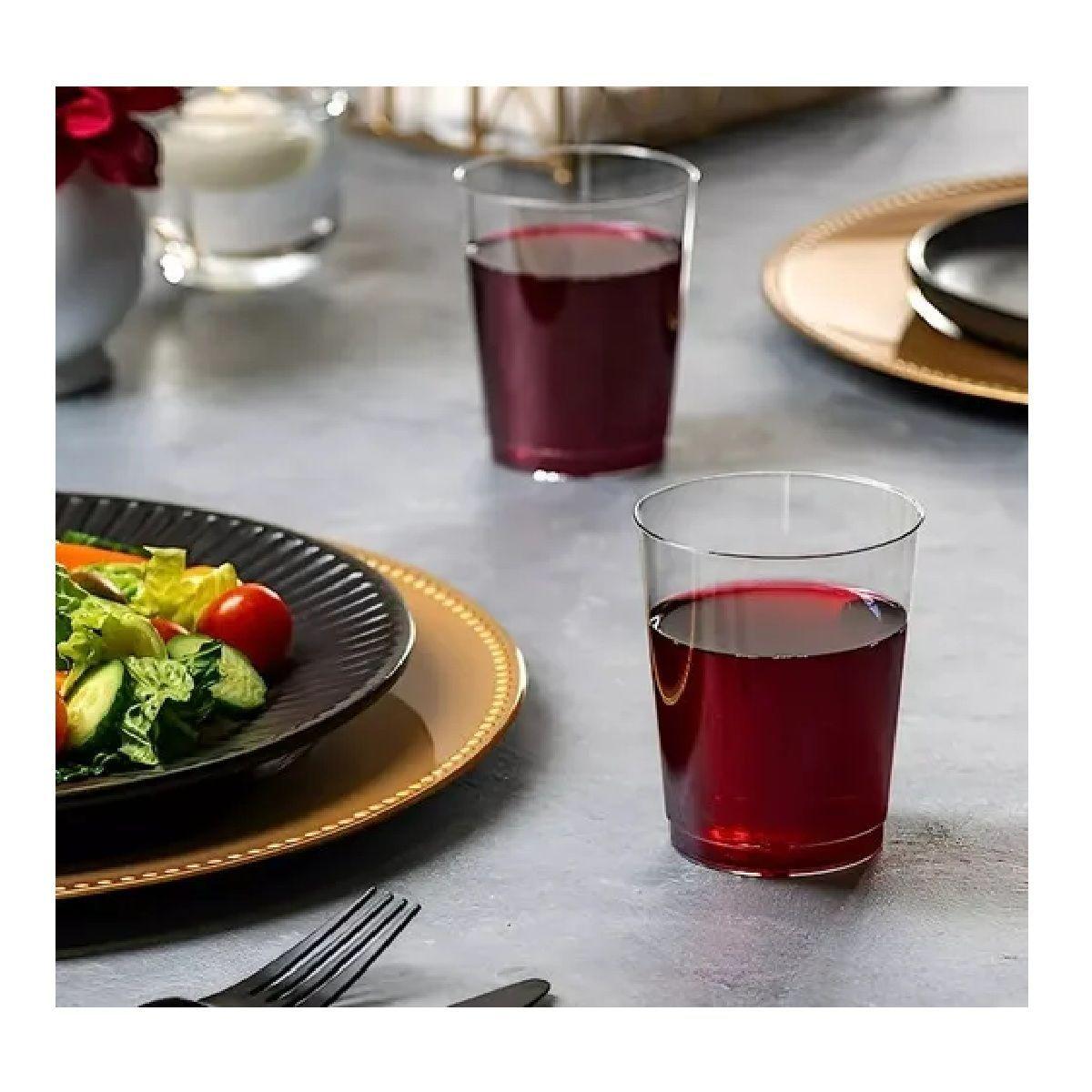 X100 Set Vasos Desechables Vaso Plastico Acrilicos 438 Ml-4