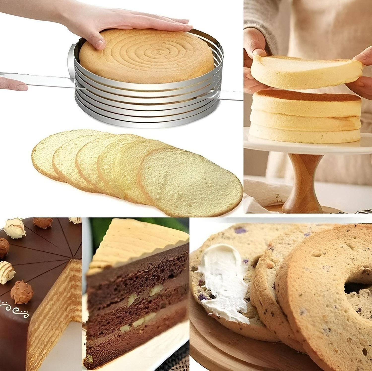 Cortador De Bizcocho Cortador De Torta Cortador De Masa 20cm-3