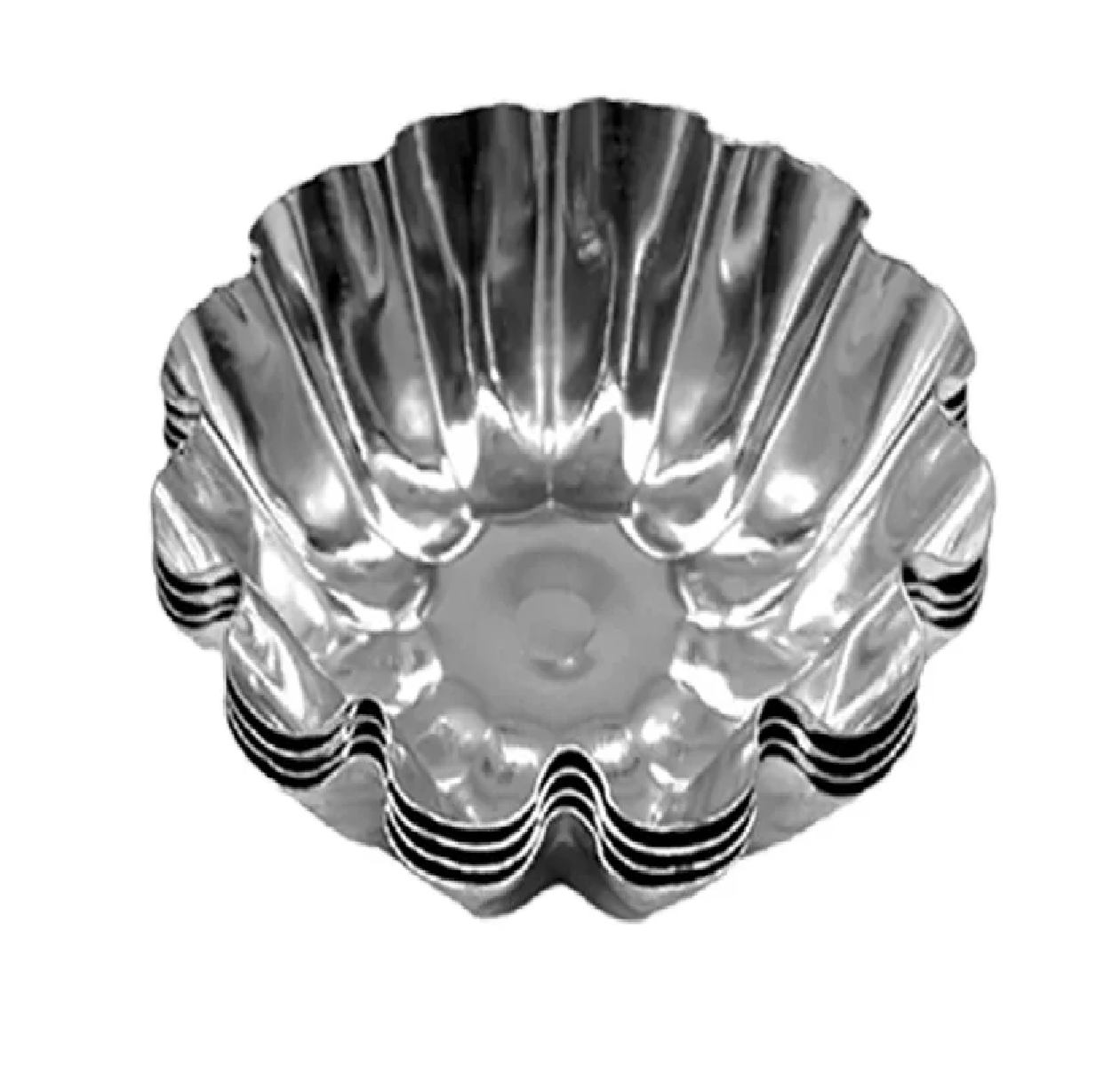 Pack X6 Molde Mini Tartaleta Moldes Tarta De Coctel Flor 5.5-2