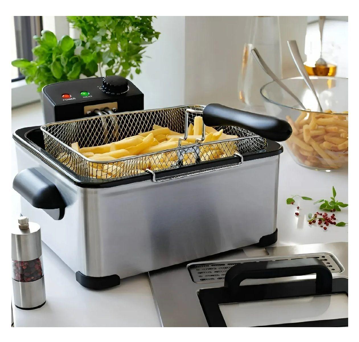 Freidoras Electricas Freidora De Aceite Freidora Papas 5.0l-4