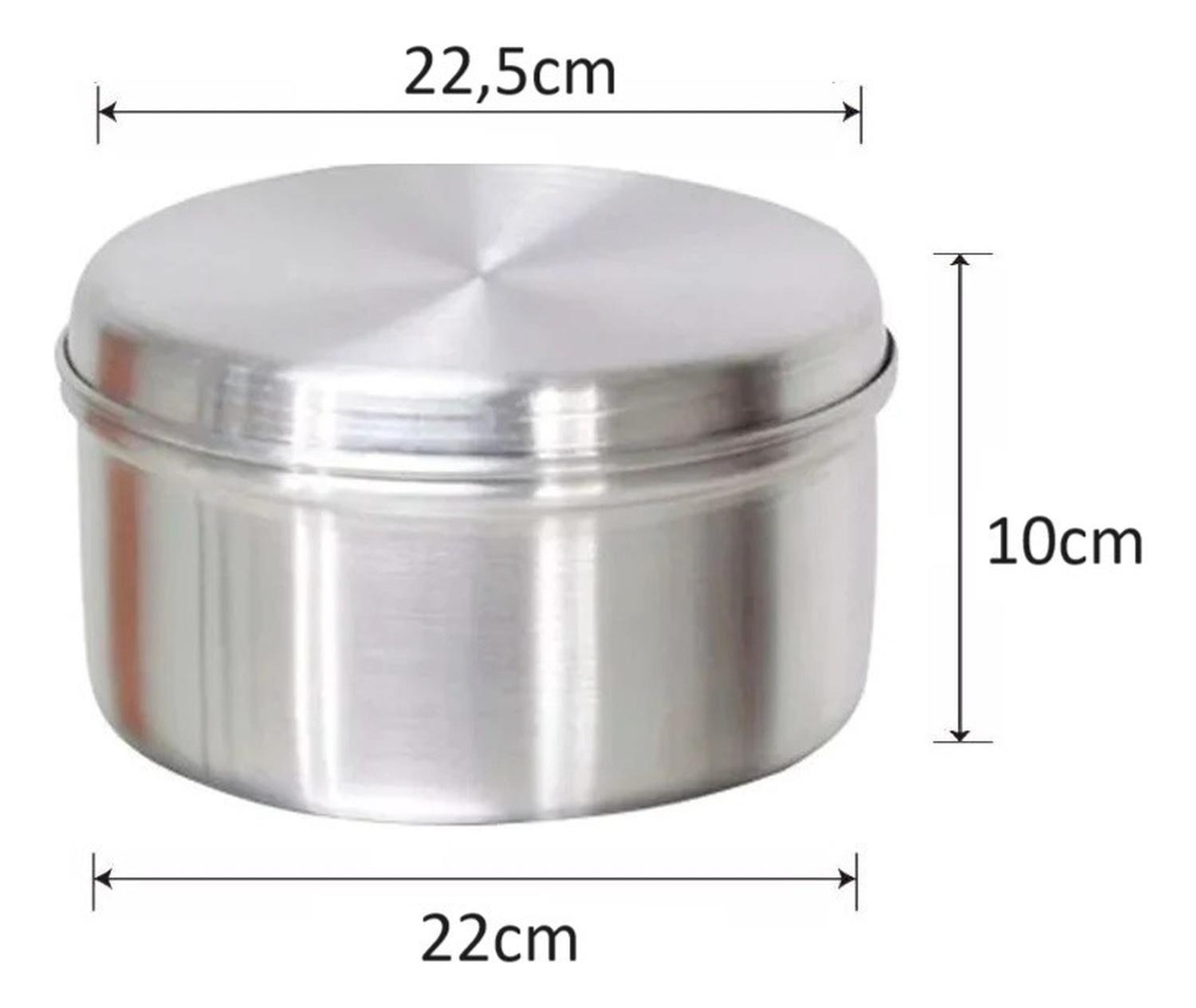 Molde Quesillero Quesillera Molde Leche Asada Molde Flan 22c Gris Claro-3