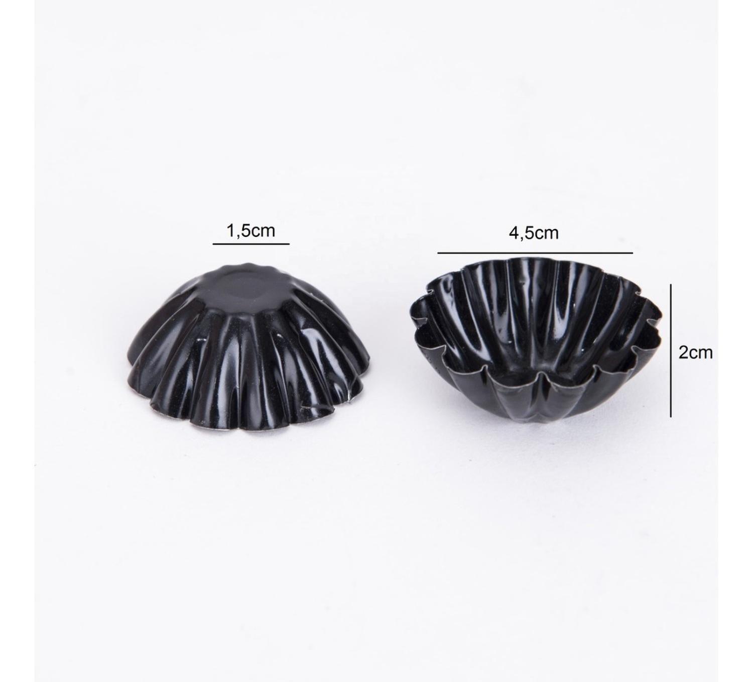 Pack X12 Molde Mini Tartaleta Tarta Moldes Reposteria 4,5cm-3