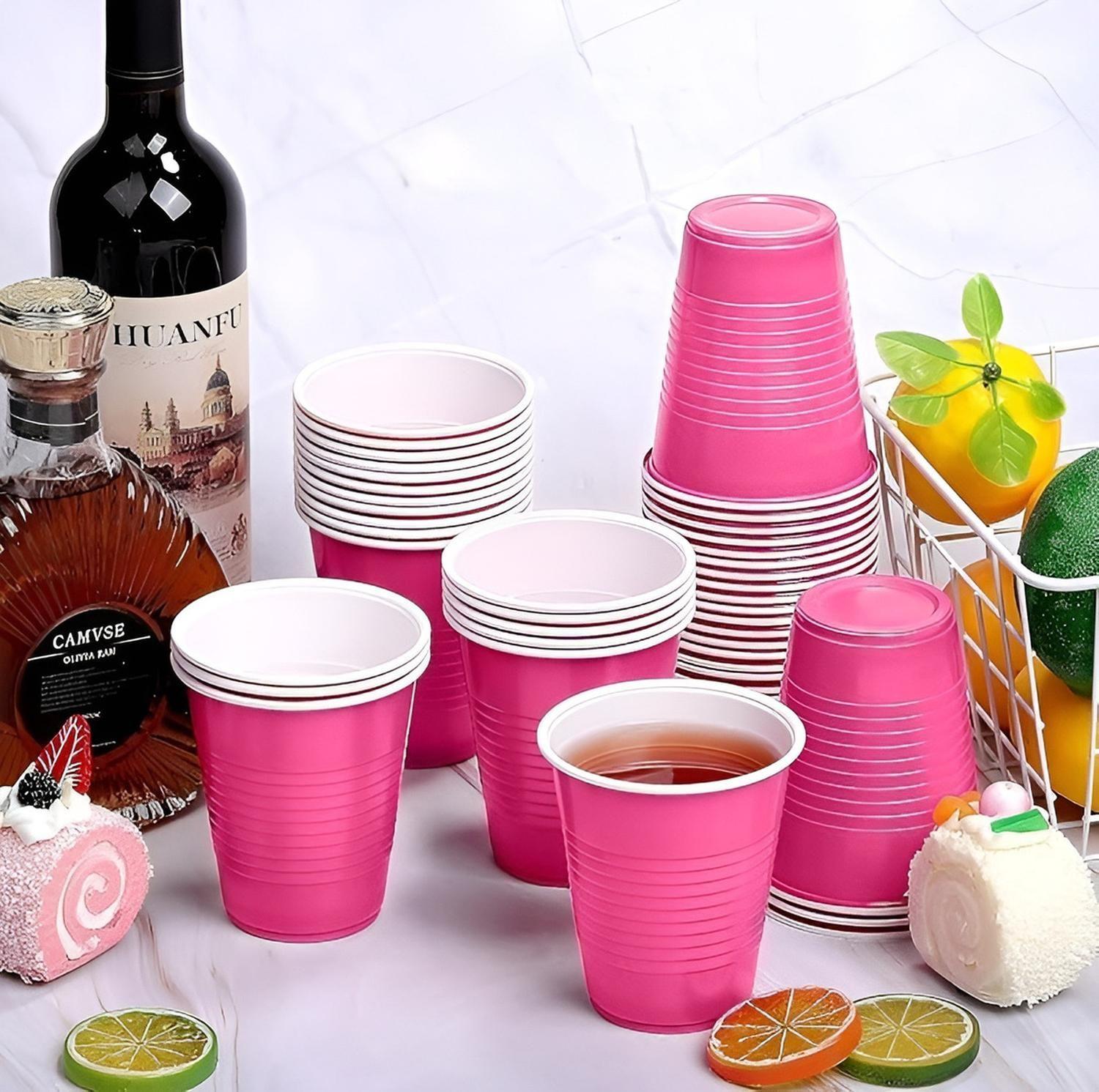 Vasos Plasticos Desechables Vaso Para Fiestas Vasos 500ml-1