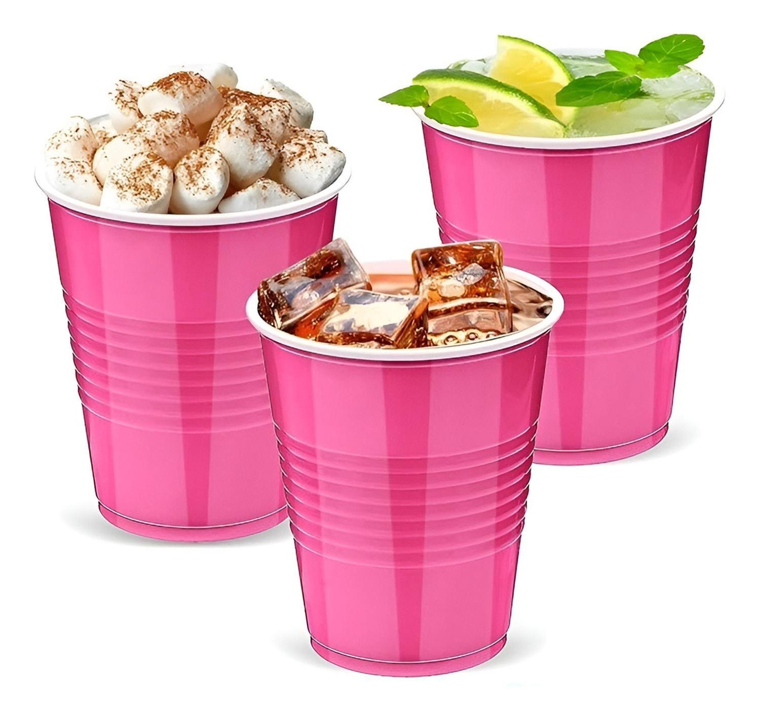 Vasos Plasticos Desechables Vaso Para Fiestas Vasos 500ml-8