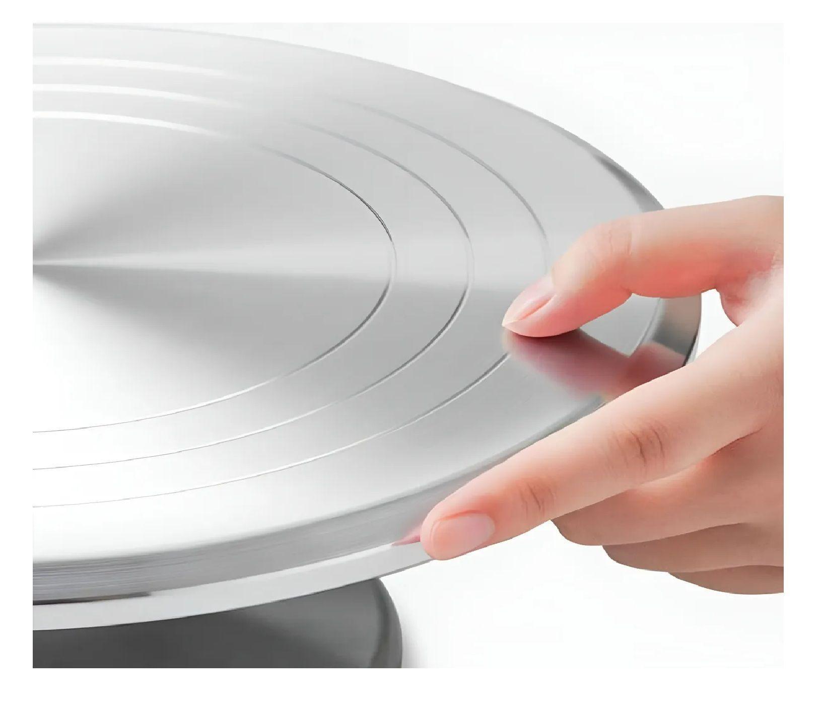 Base Torta Base Giratoria Torta Base De Torta Circular 25cm Porta Torta Base Giratoria Para Tortas-3