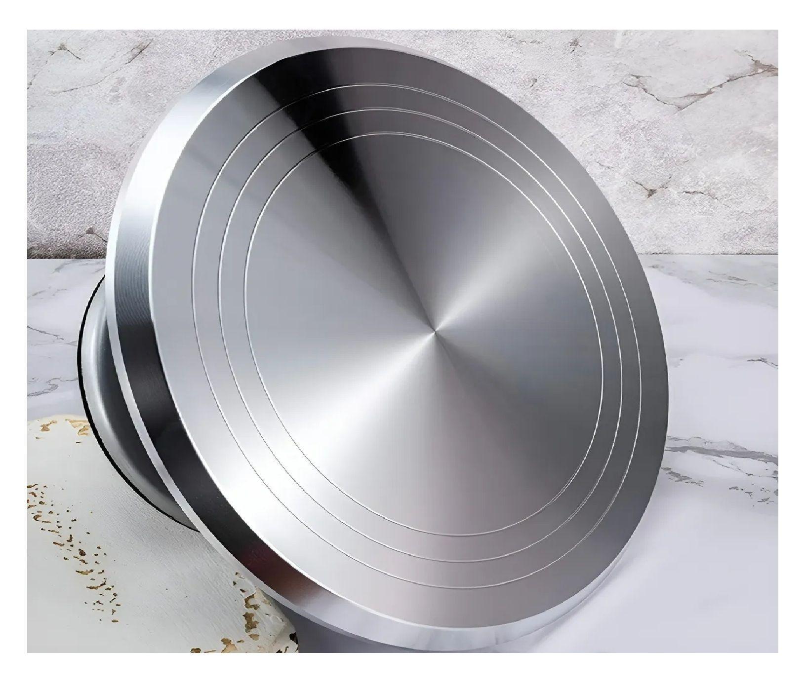 Base Torta Base Giratoria Torta Base De Torta Circular 25cm Porta Torta Base Giratoria Para Tortas-4