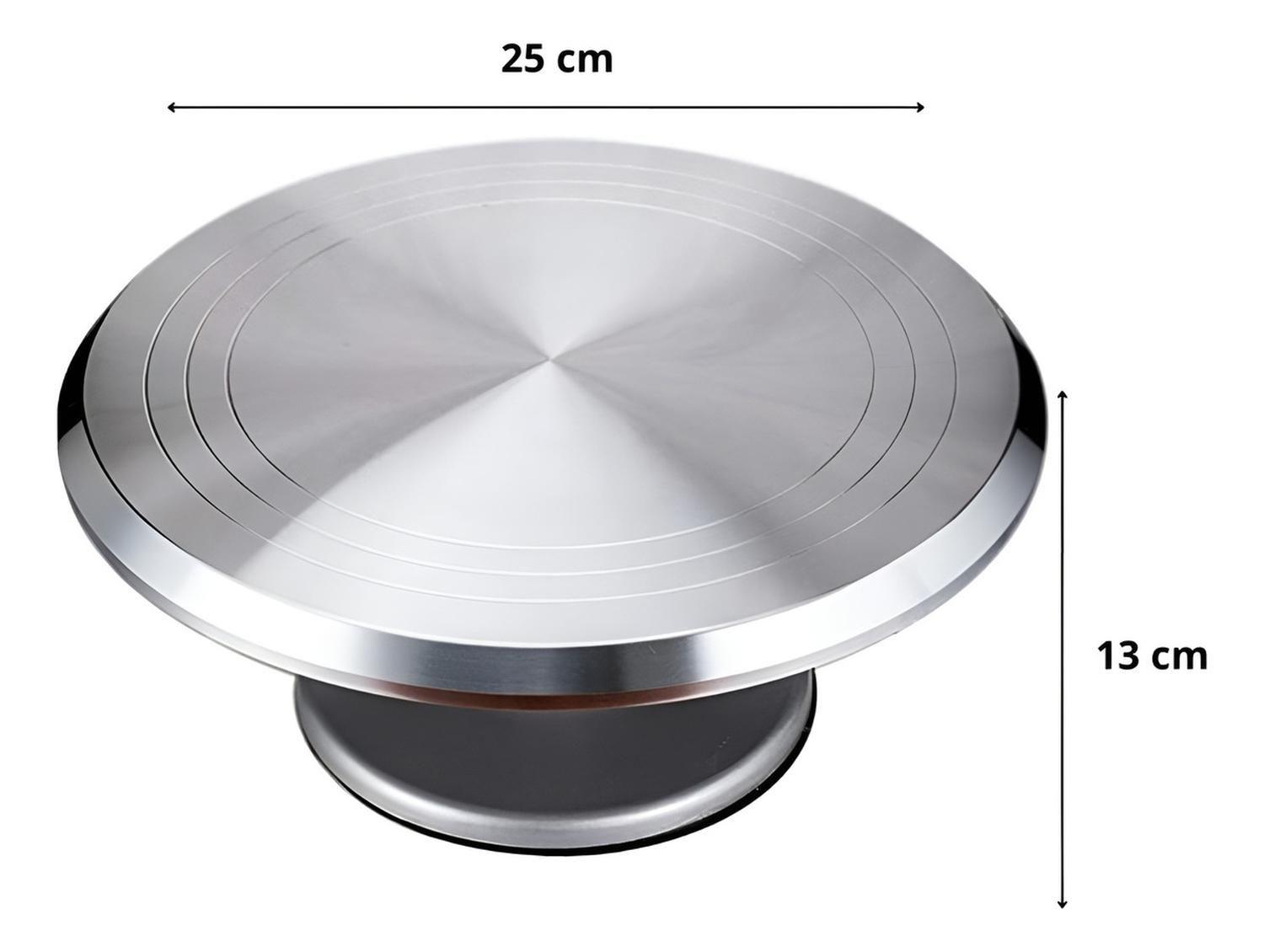 Base Torta Base Giratoria Torta Base De Torta Circular 25cm-2
