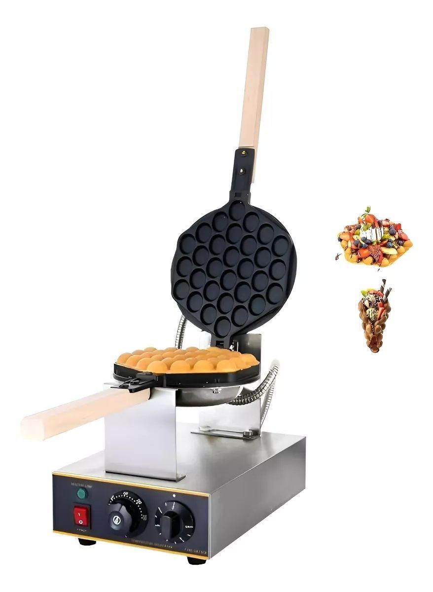 Waffles Maquina Para Waffles Waflera Grande Wuafleras 1200w-4