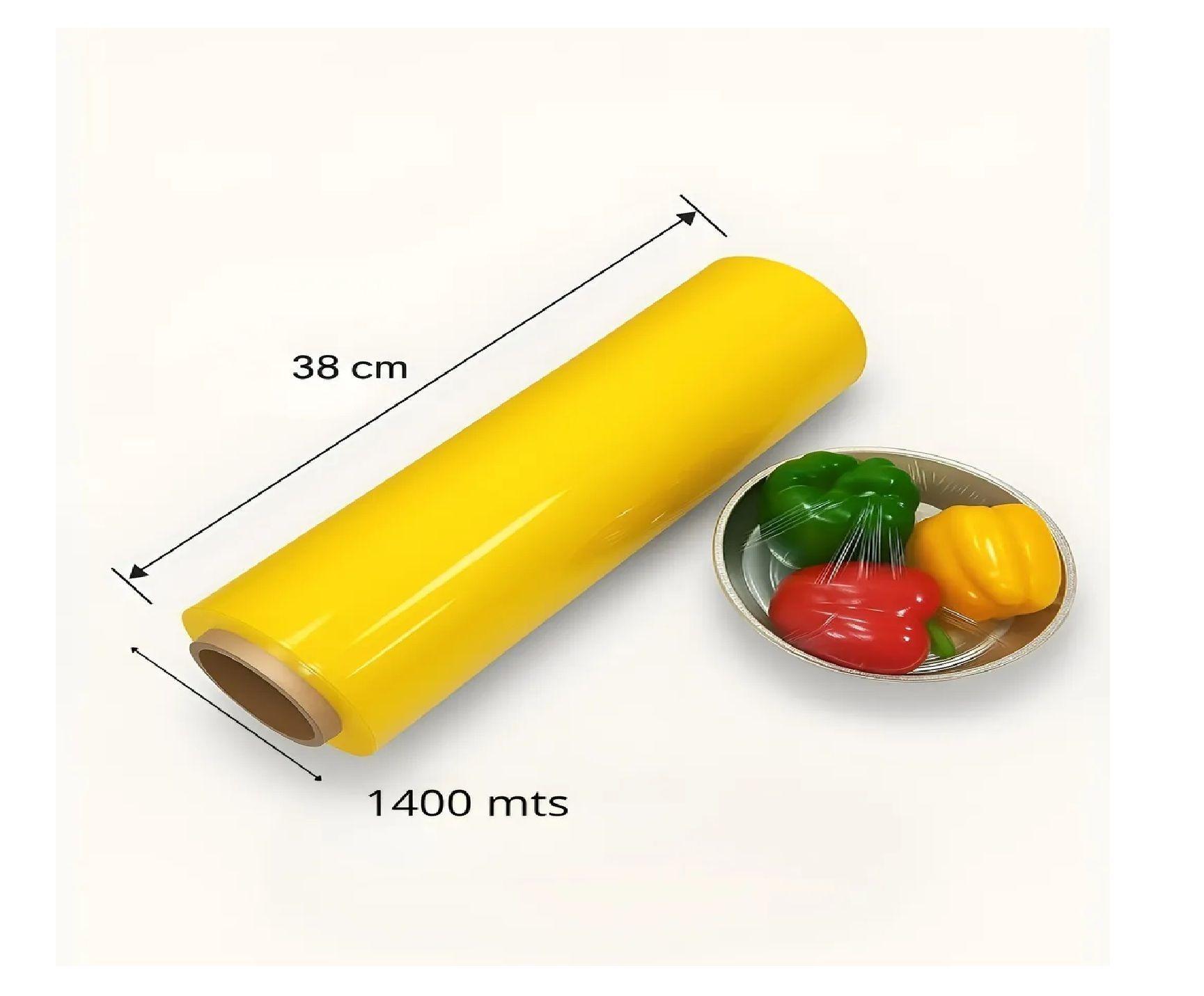 Rollo Film Alusa Para Alimentos Alusa Cocina Papel 38x1400mt papel film para embalaje papel alusa-2