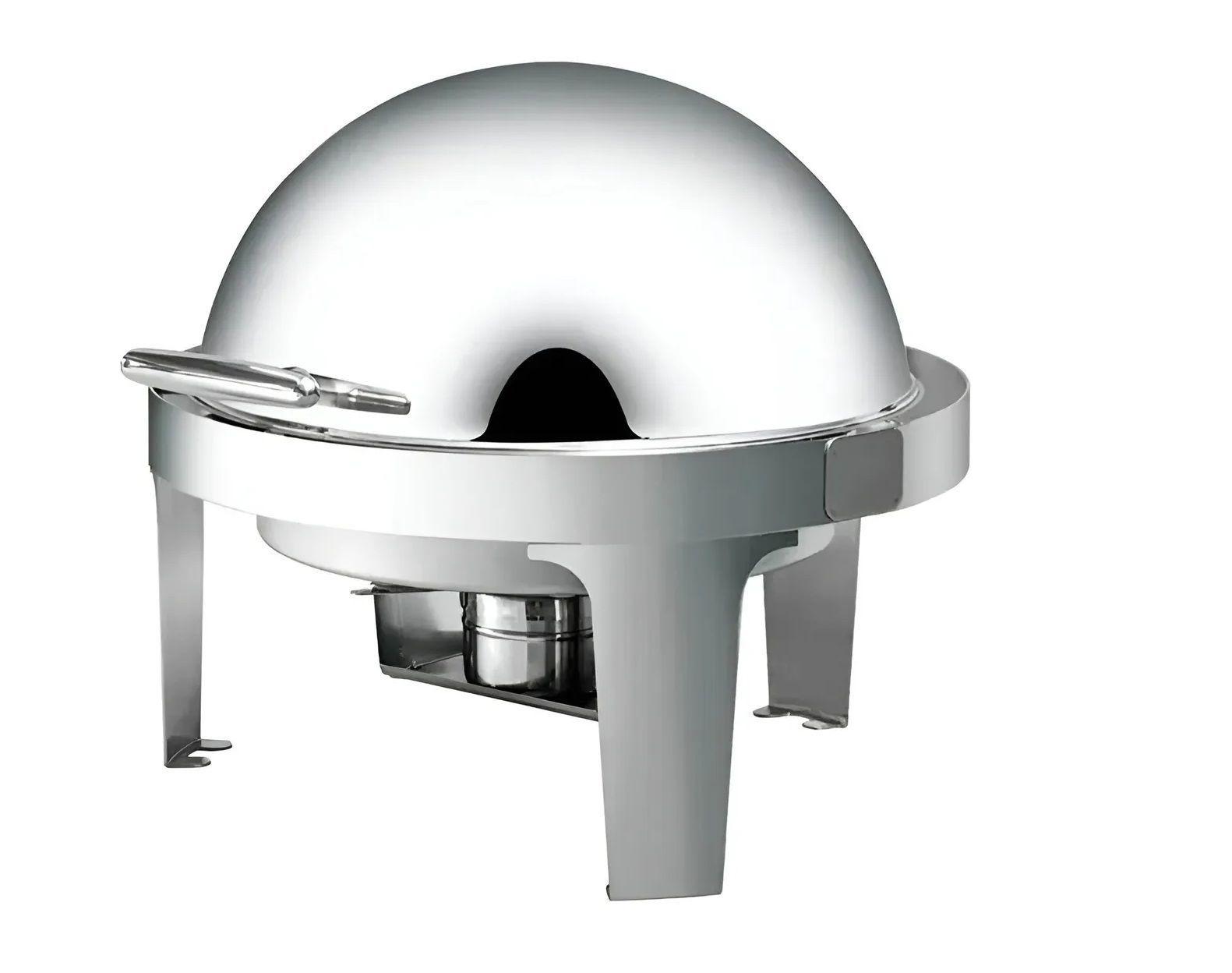 Chafer Bufetera Chafing Dish Buffet Vapor Chafer Redondo 5l-3