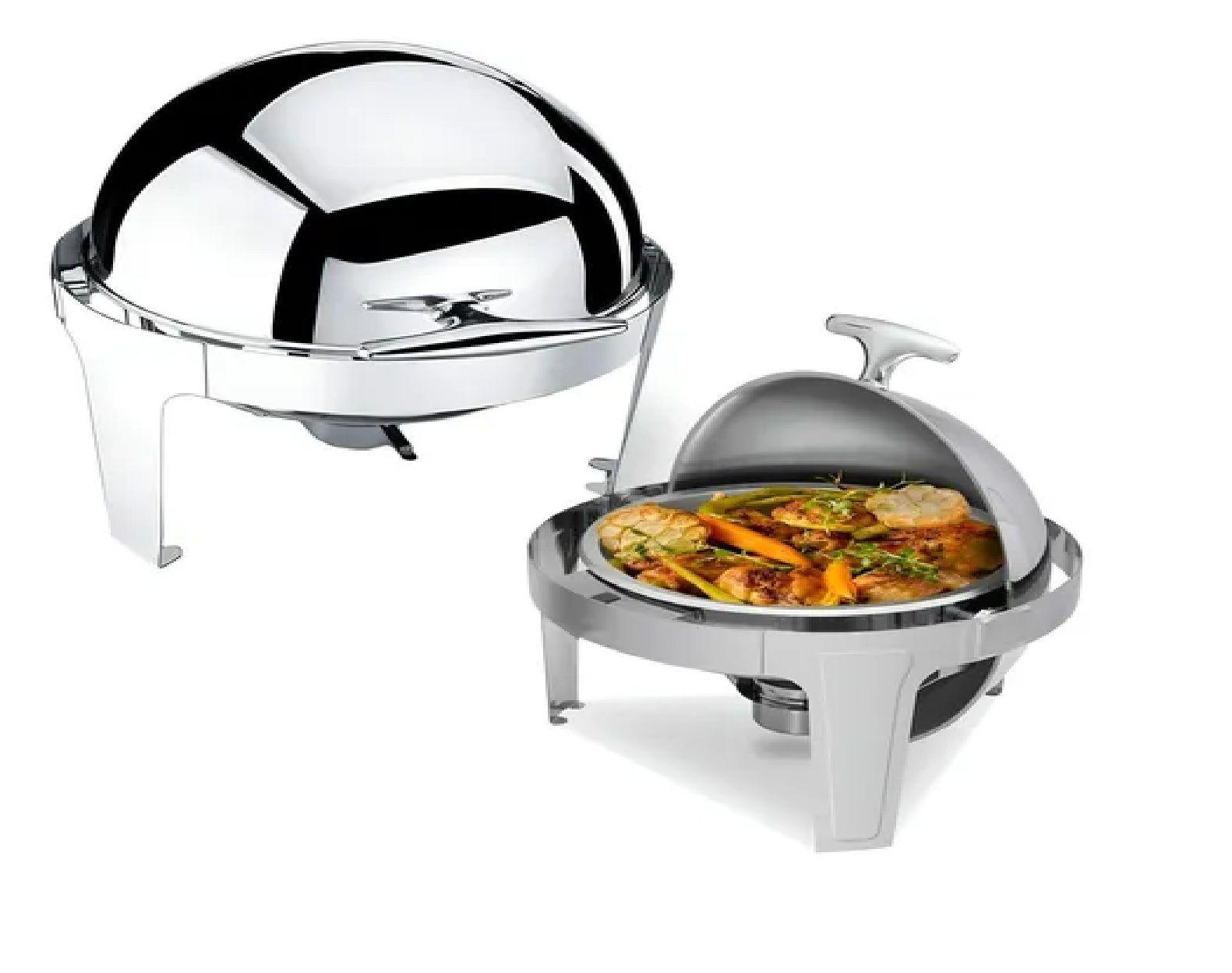 Chafer Bufetera Chafing Dish Buffet Vapor Chafer Redondo 5l-6