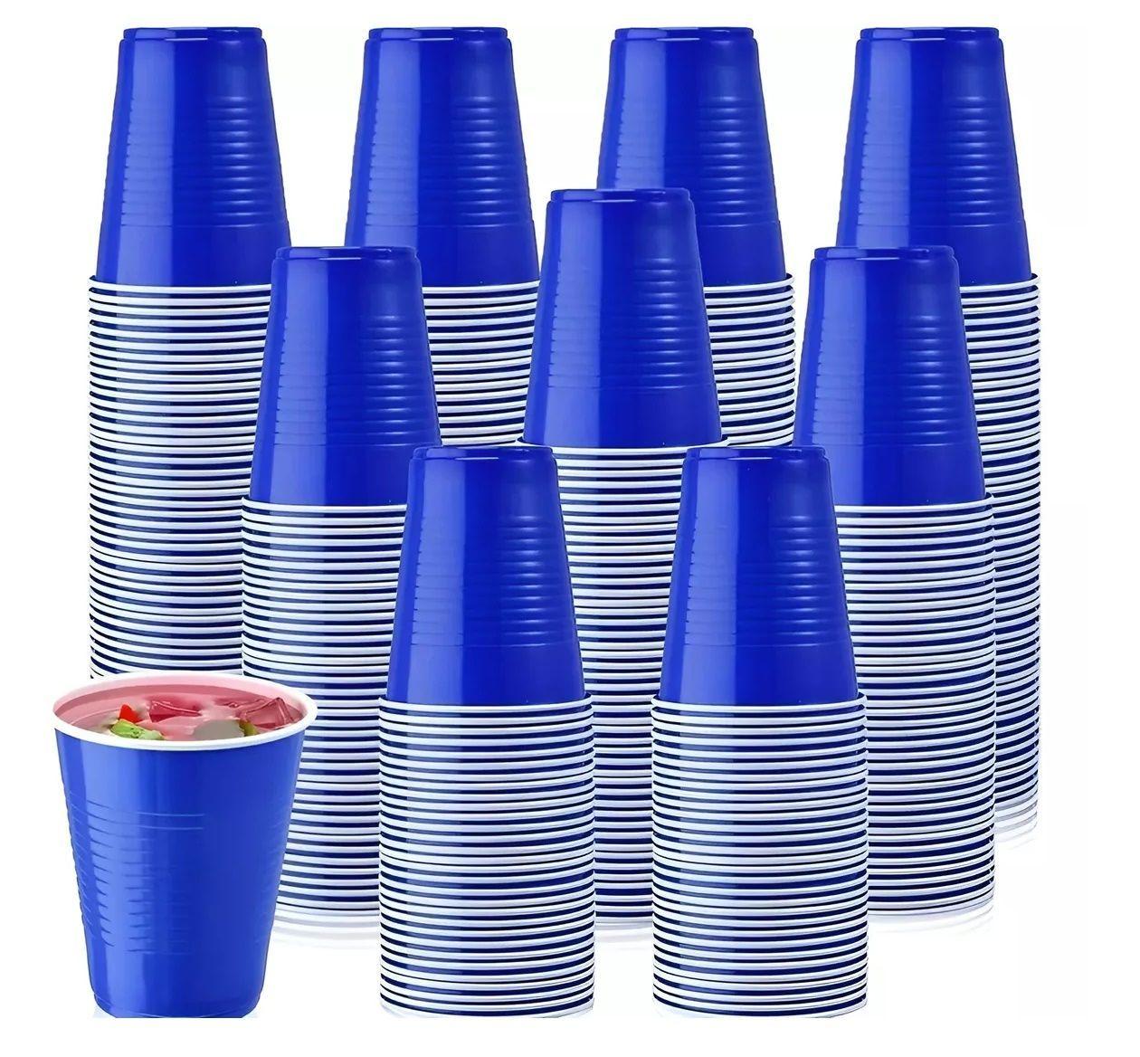 100 Vasos Plasticos Desechables Vaso Para Fiestas 18oz/500ml-0