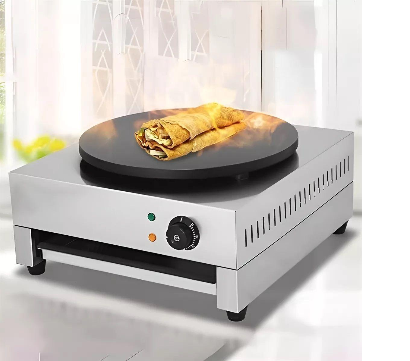 Maquina Para Panqueques Panquequera Crepera 3000w-6