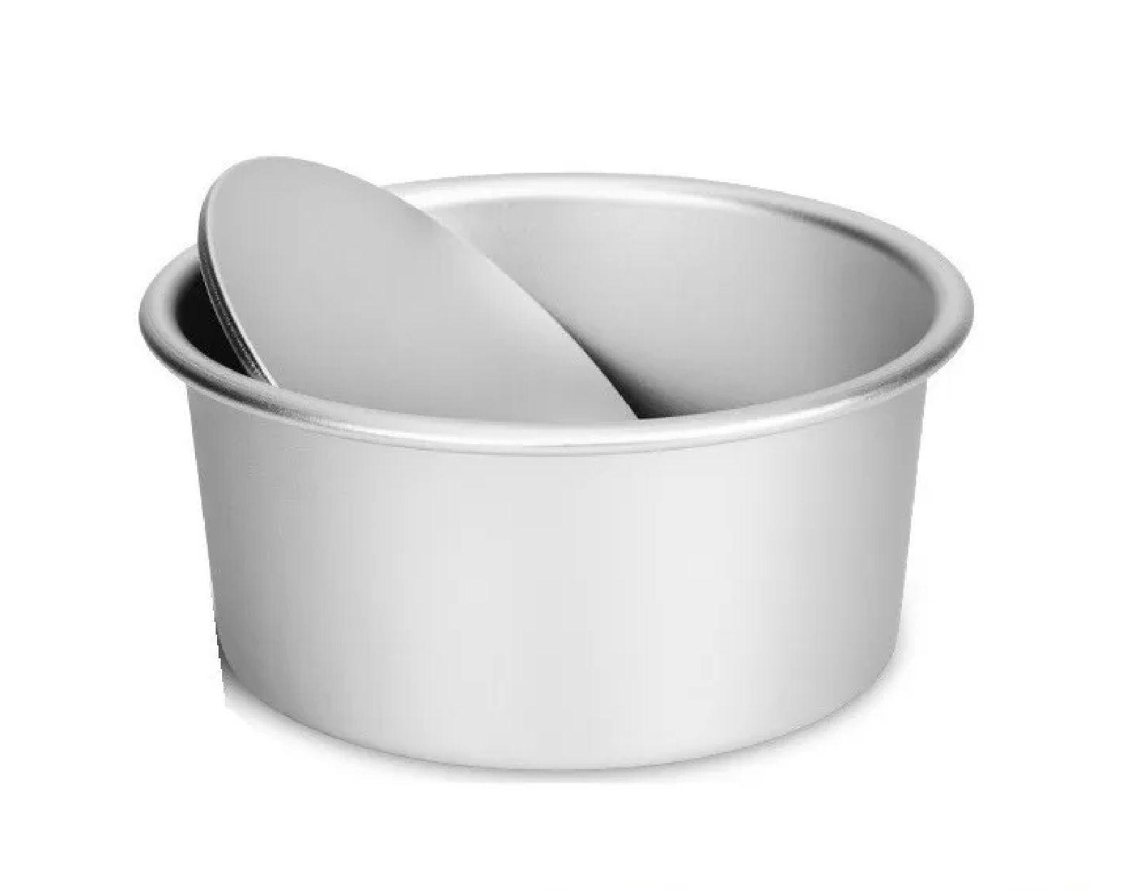 Molde De Aluminio Para Tortas Molde Desmontable Queque 18cm-7