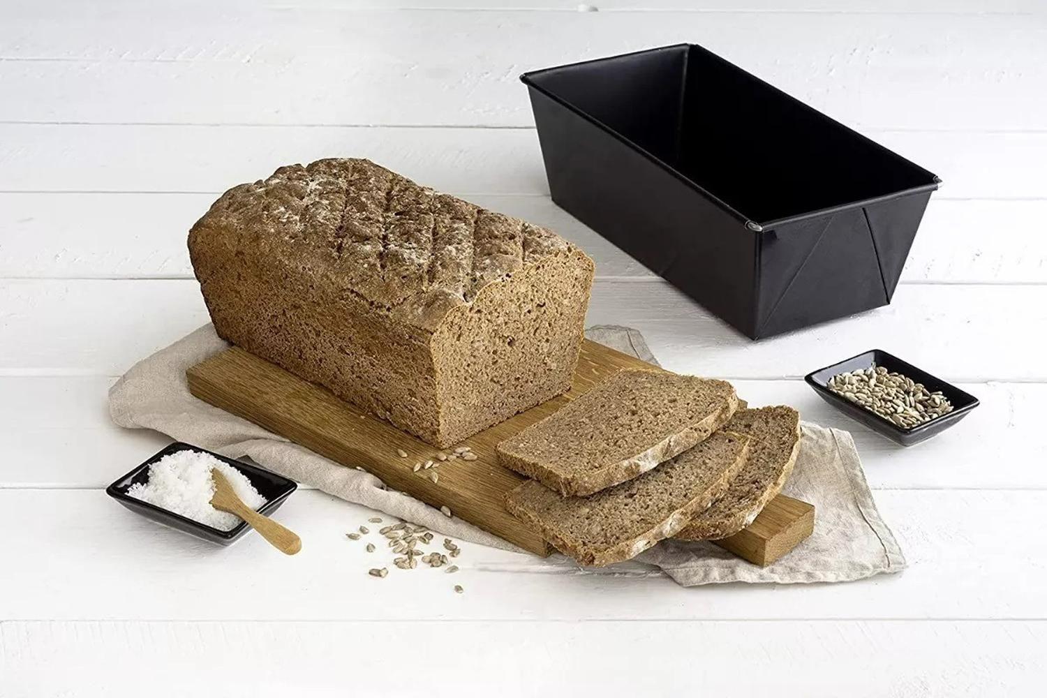 Molde Pan Molde Para Pan De Molde Rectangular Queque 20cm-3