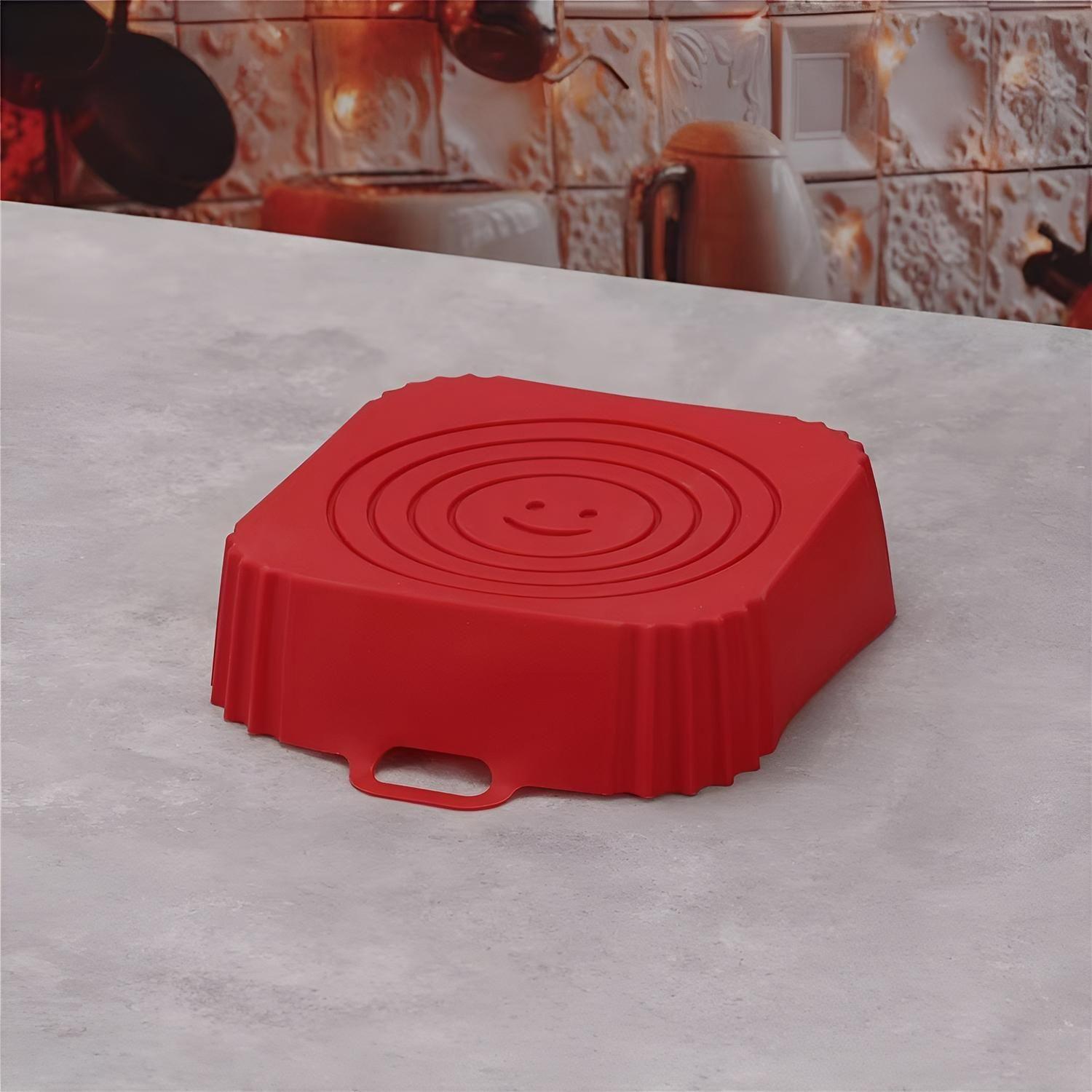 X4 Forro De Freidor Forro De Silicona Air Fryer Cuadrado-5