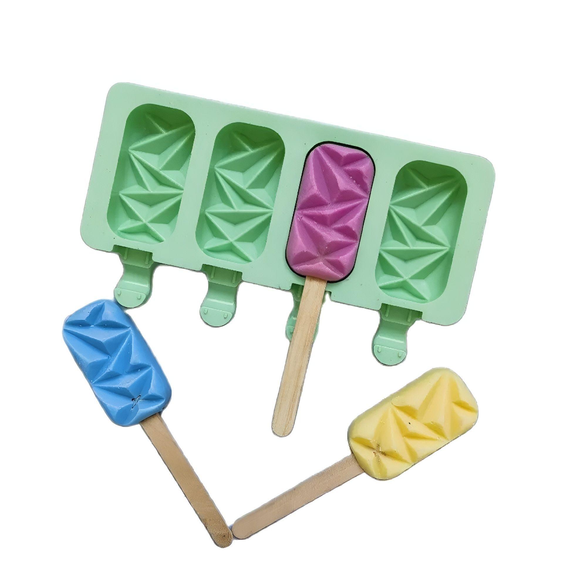 Moldes Para Helados Paletas Molde Helado Silicona Molde 108-5