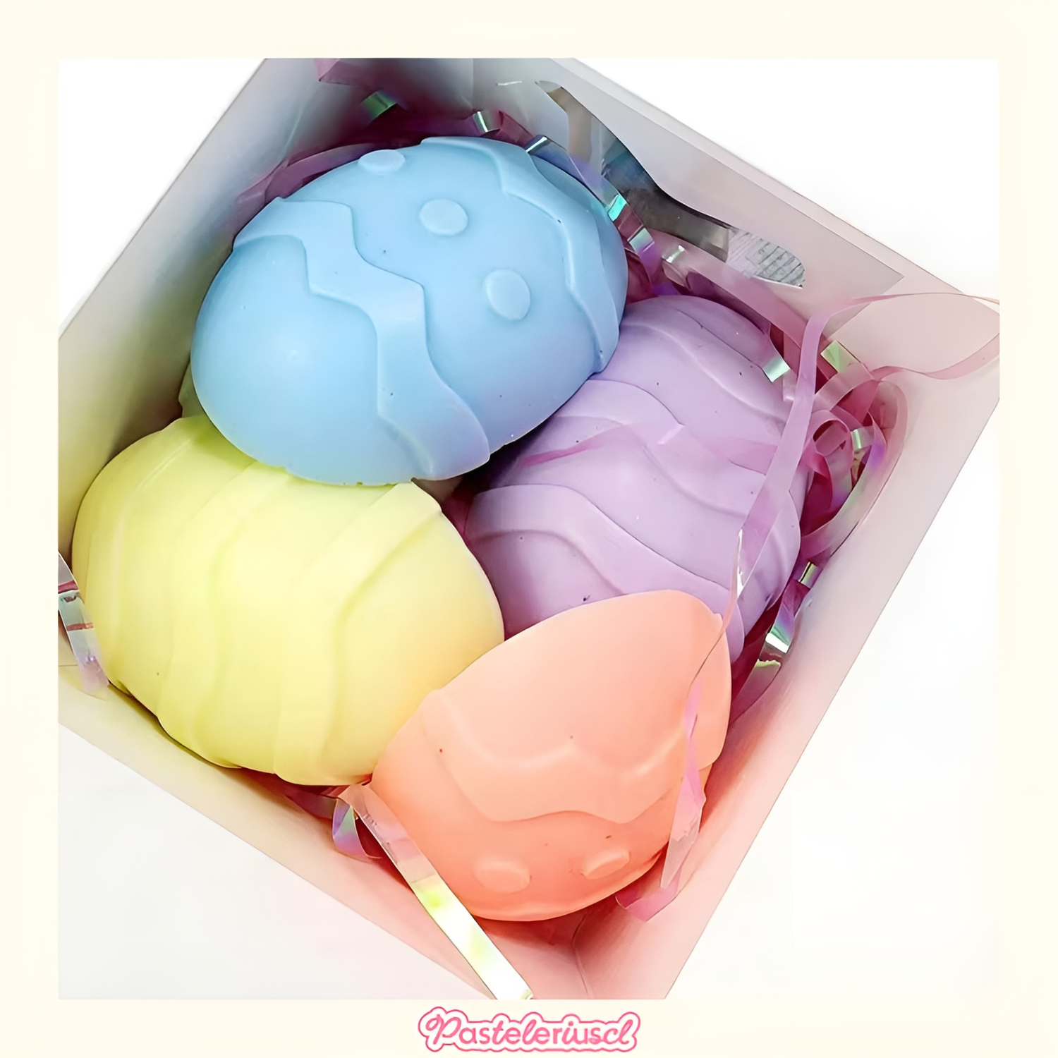 Set X2 Moldes De Huevitos 3d Molde De Silicona En Forma De Huevo Para Chocolate Moldes Antiadherente-7