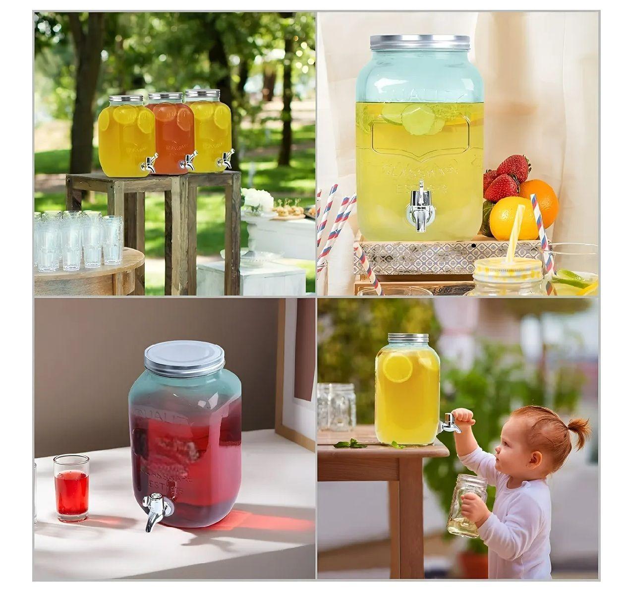 Dispensador De Agua Jarro De Bebidas Barril Sobremesa 4l-7