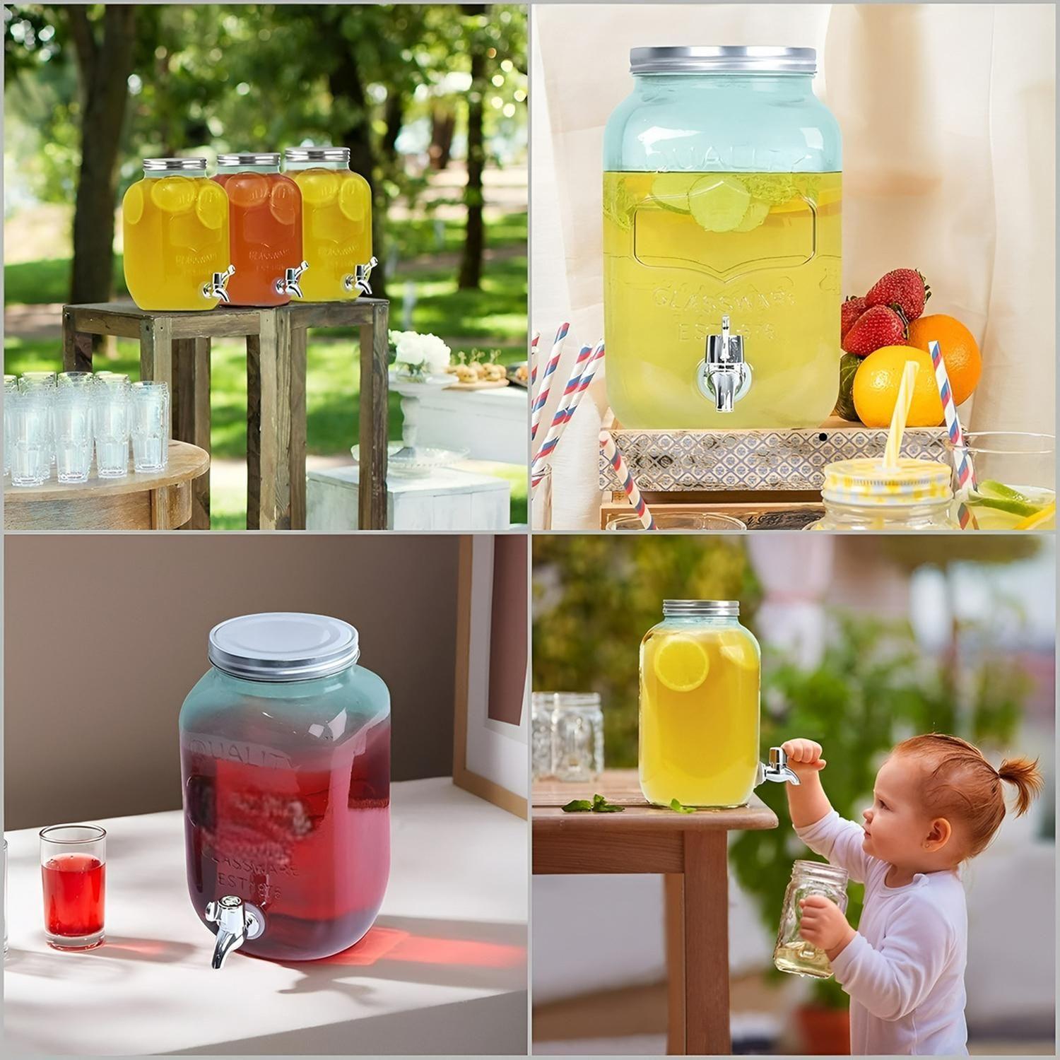 Dispensador De Agua Jarro De Bebidas Barril Sobremesa 4l-3