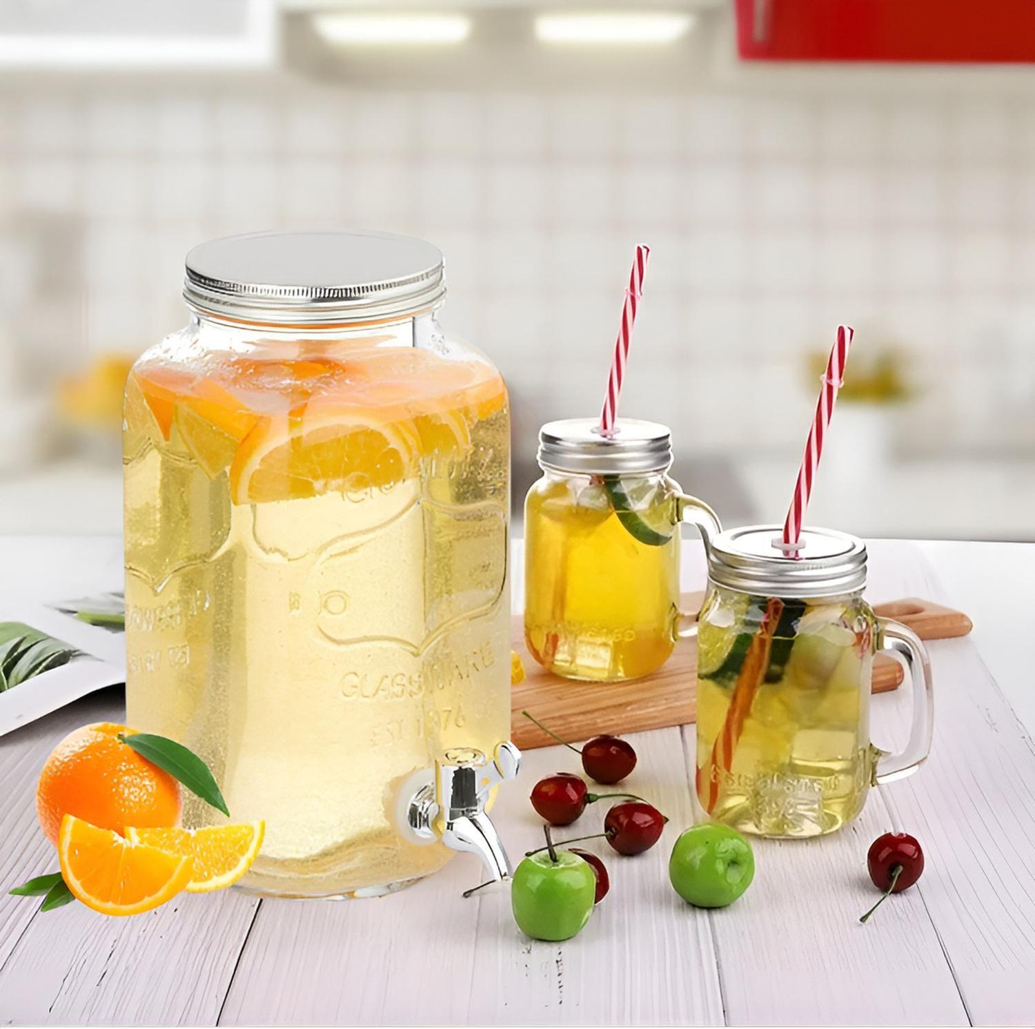Dispensador De Agua Jarro De Bebidas Barril Sobremesa 4l-5