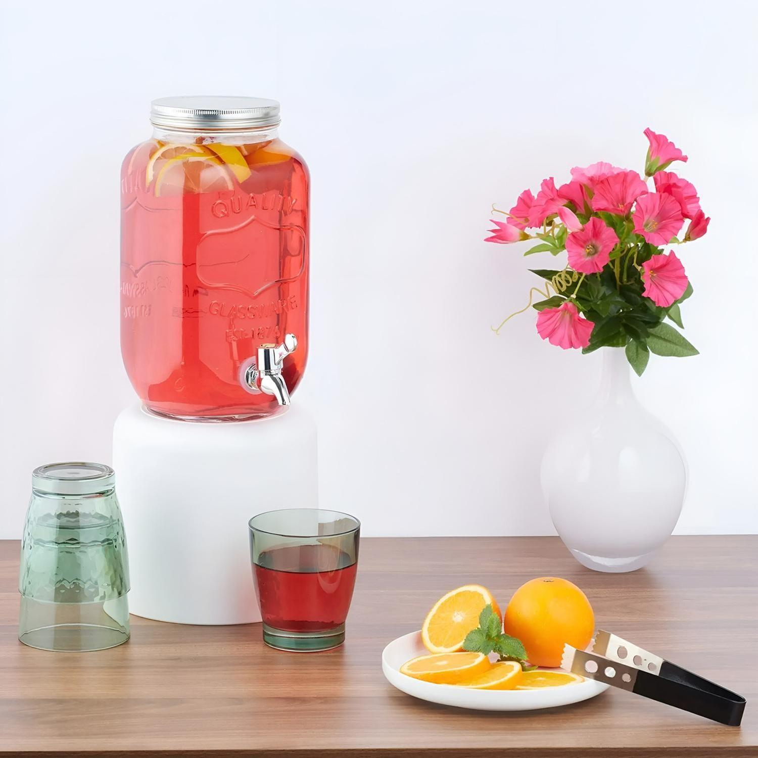 Dispensador De Agua Jarro De Bebidas Barril Sobremesa 4l-7