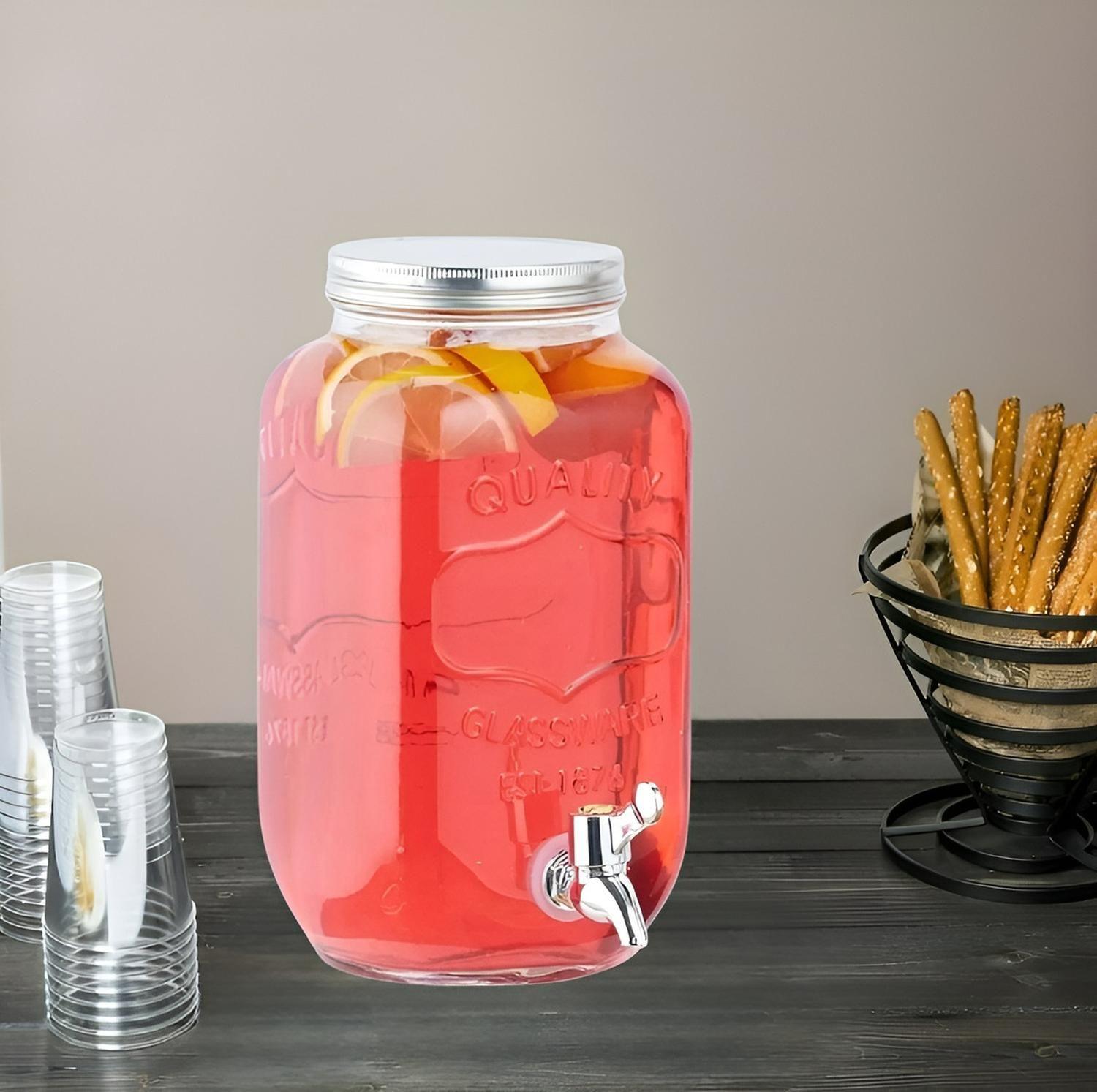 Dispensador De Agua Jarro De Bebidas Barril Sobremesa 4l-9