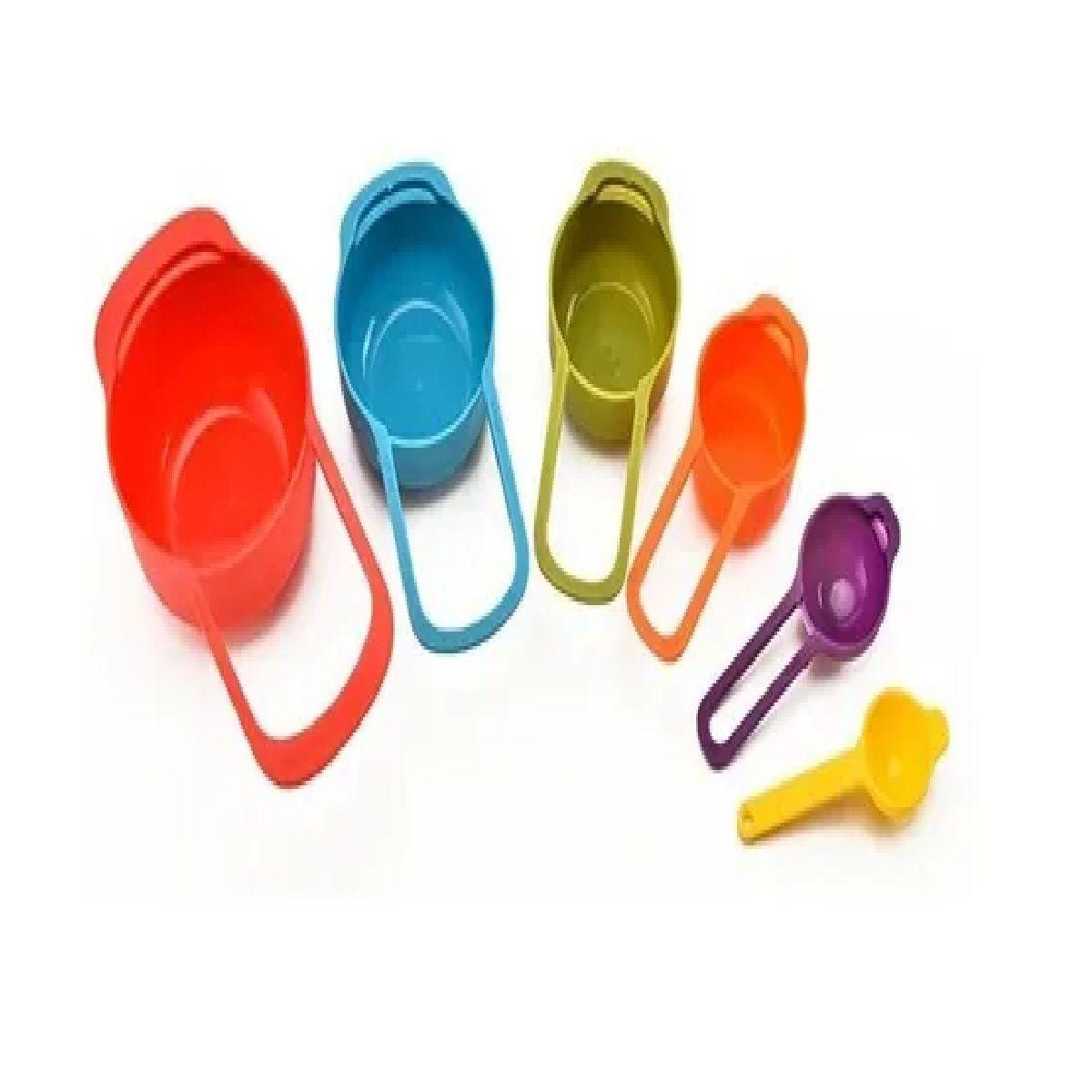 Cucharas Tazas Medidoras Cucharas Medidoras Plastico Colores-3