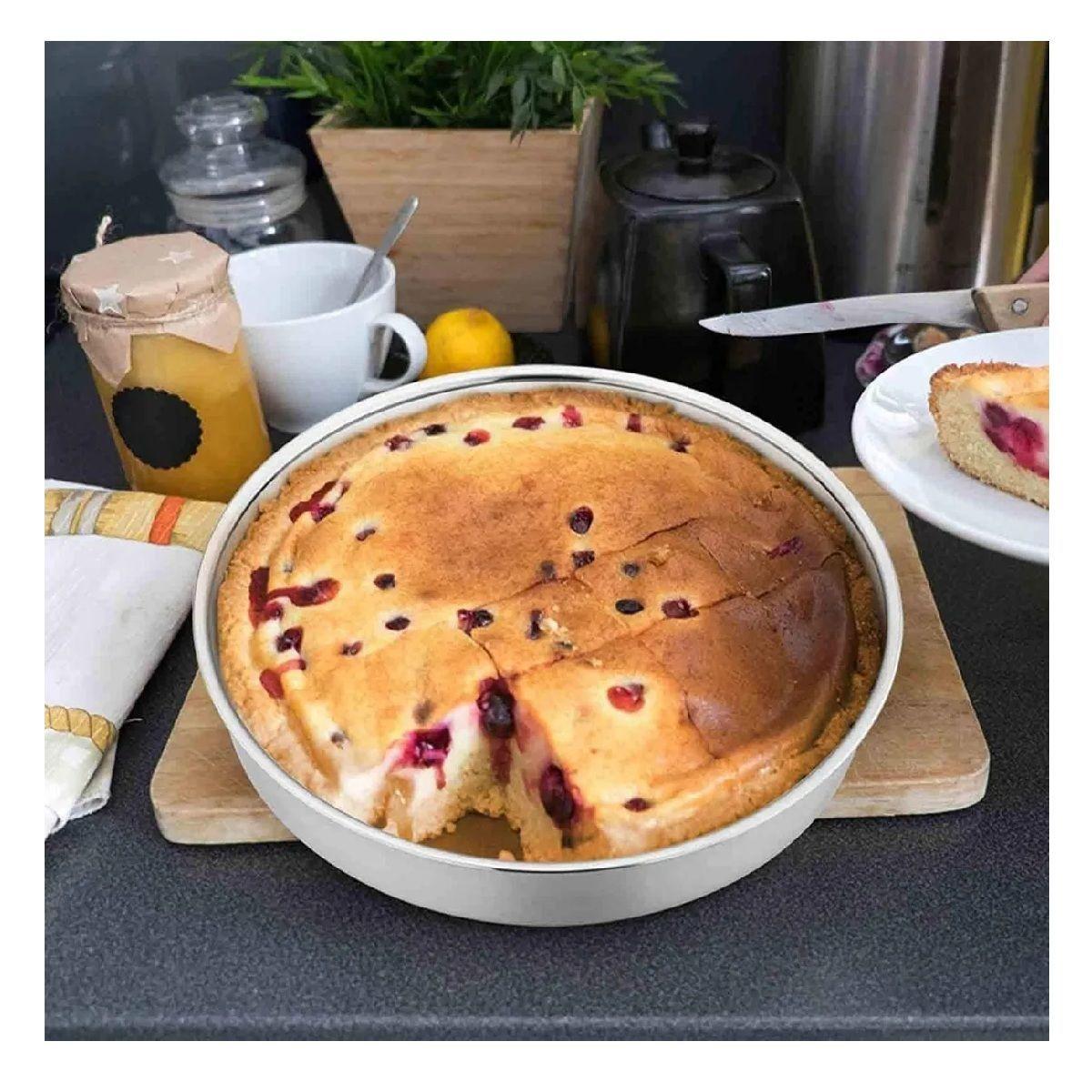 Moldes De Aluminio Para Tortas Molde Desmontable Molde 28cm-4