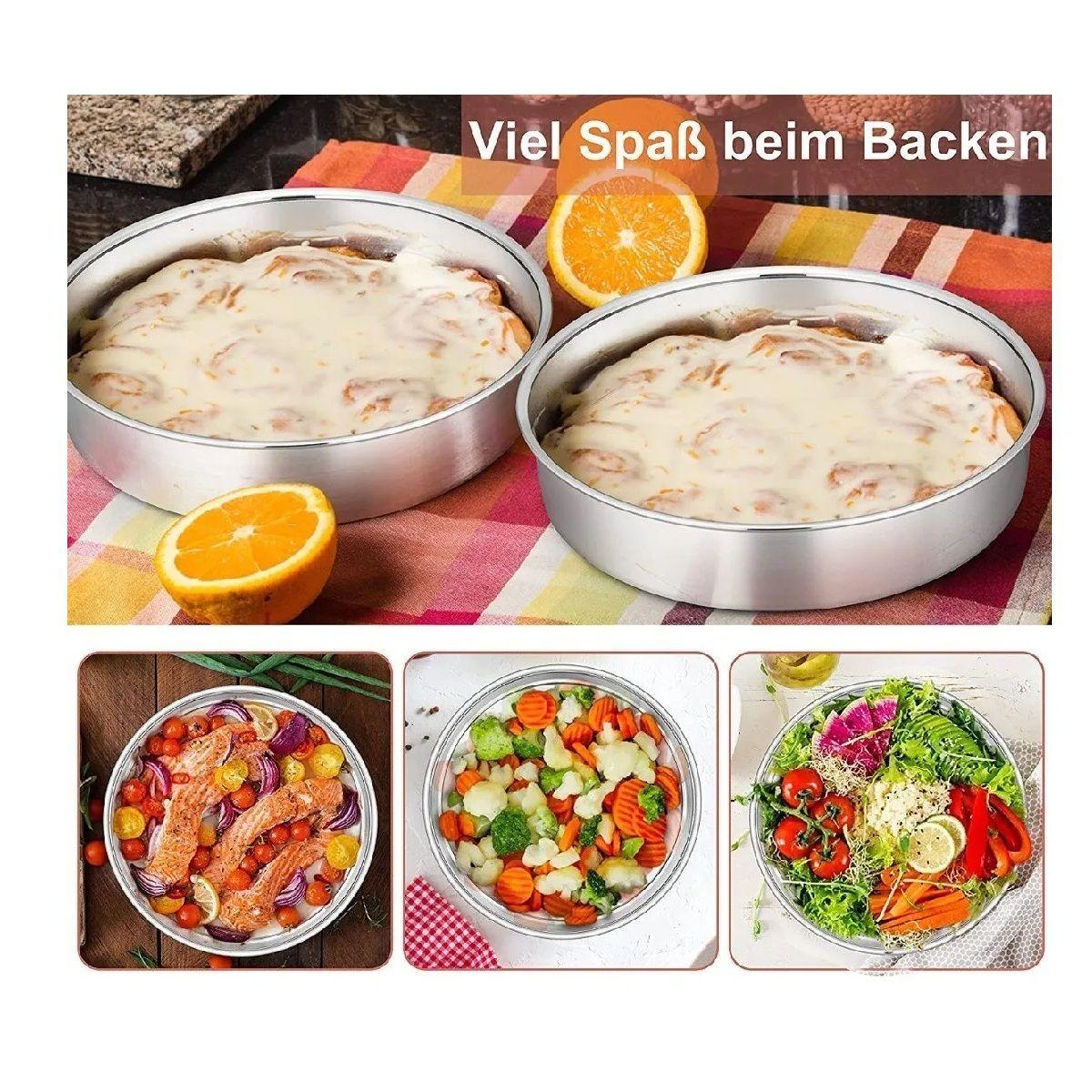 Moldes De Aluminio Para Tortas Molde Desmontable Molde 28cm-6