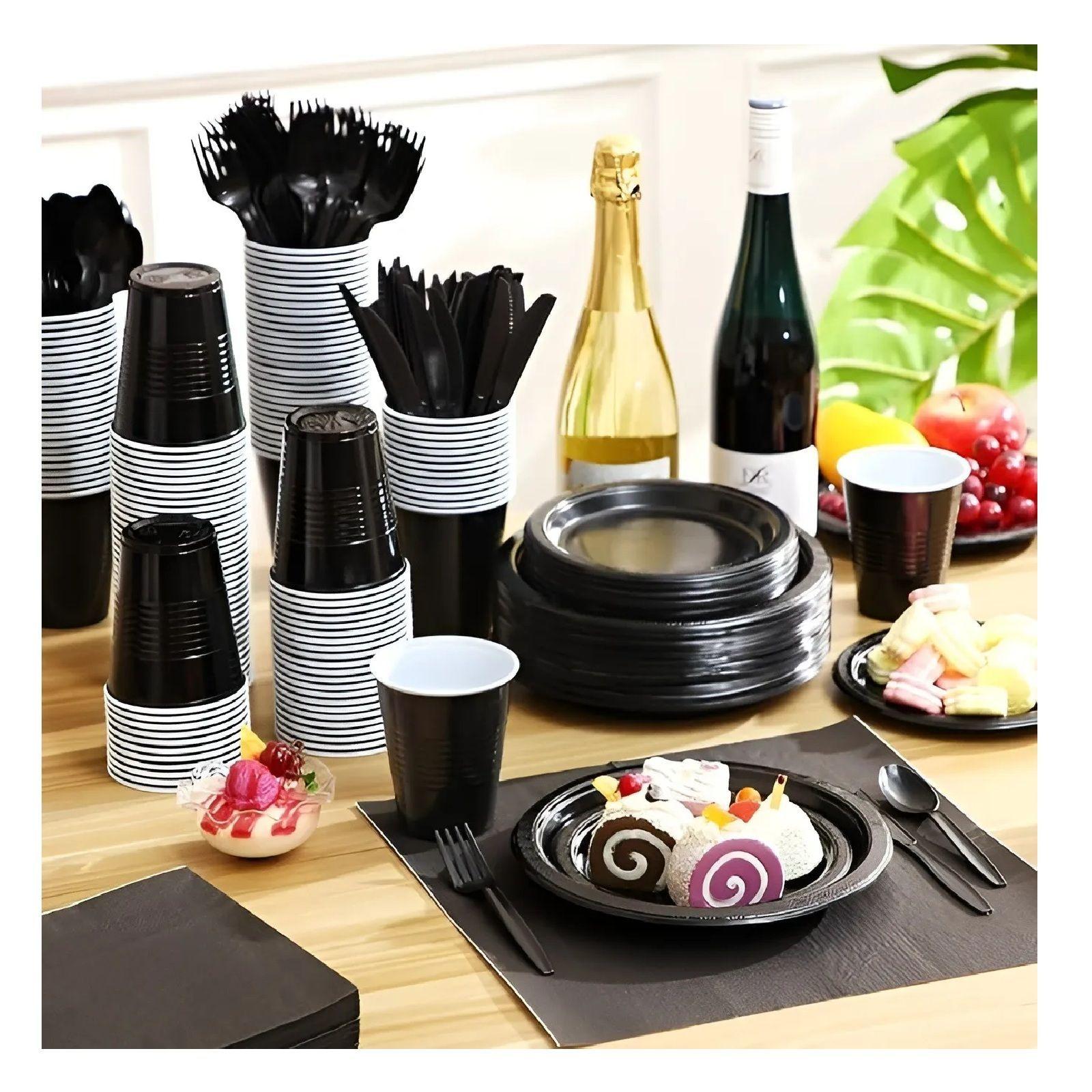 Set Cumpleaños Vasos Servilletas Platos Desechables 20 P/p-2