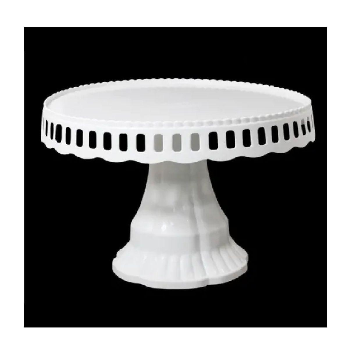 Base De Torta Base Torta Base Plato Porta Torta24 Cm blanca-3