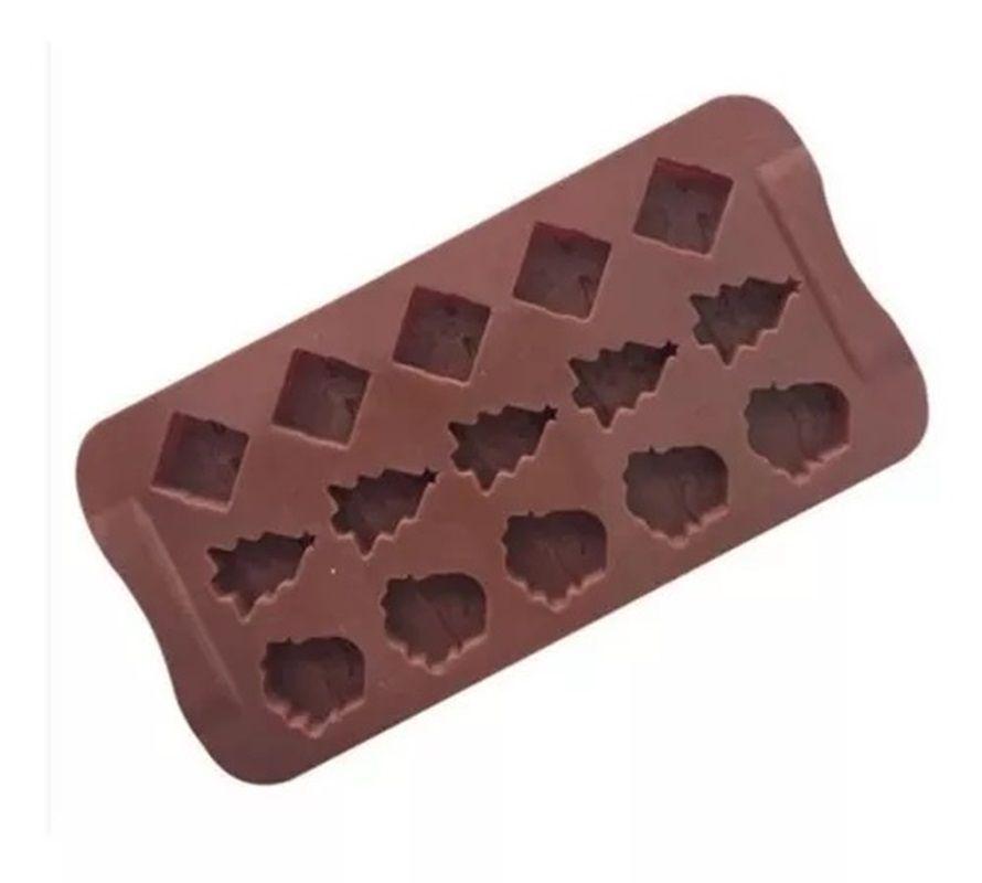 4 Moldes De Chocolate Molde De Silicona Molde De Navidad-2