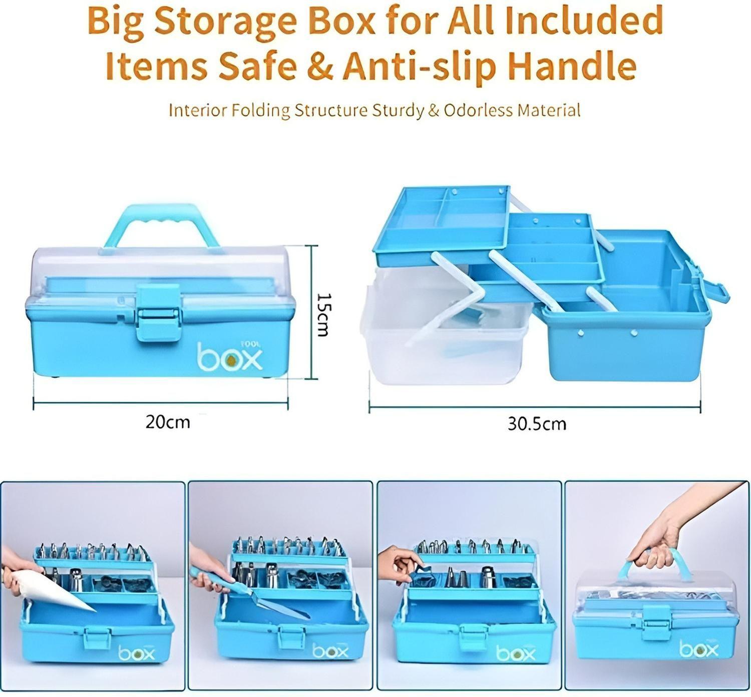 Set De Pasteleria Kit Decoración Para Reposteria 236pcs-2